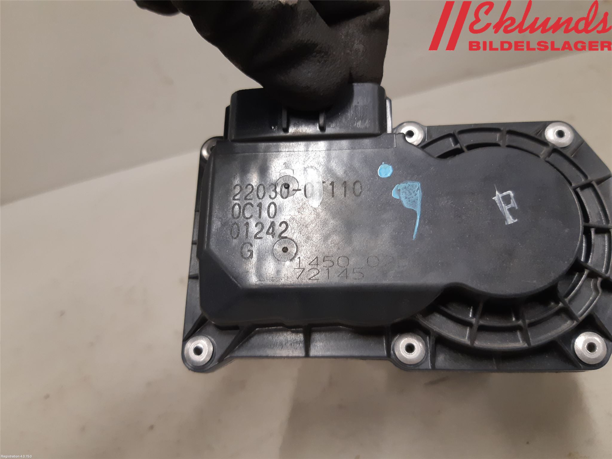 Toyota COROLLA 19- Injspjällhus