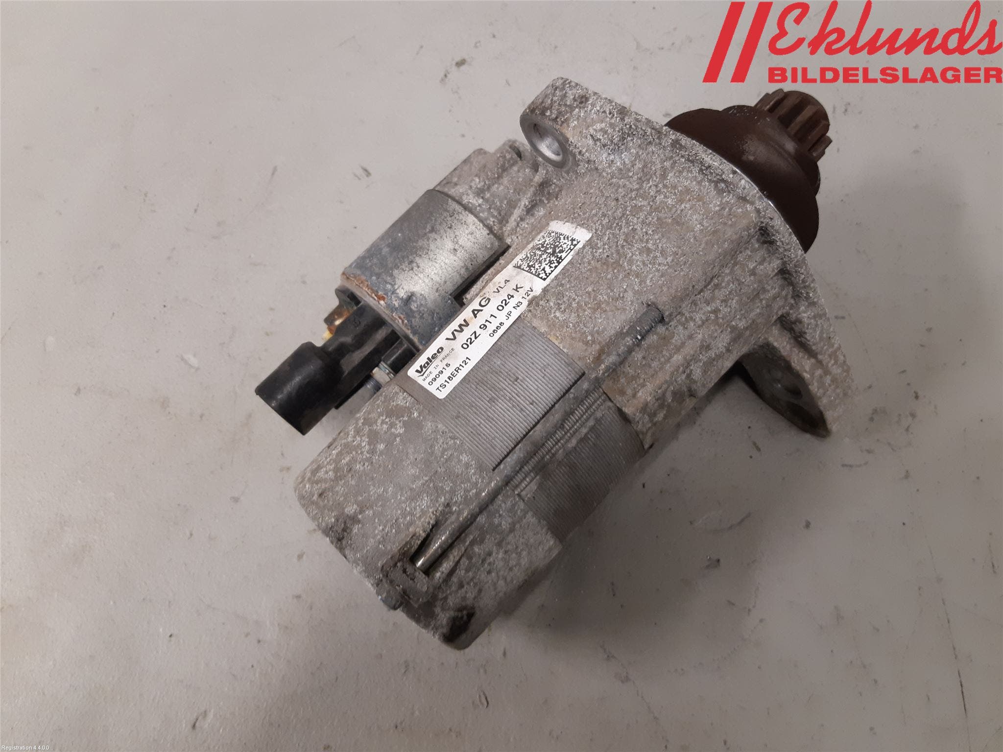 Volkswagen VW CADDY 16-20 Startmotor Diesel