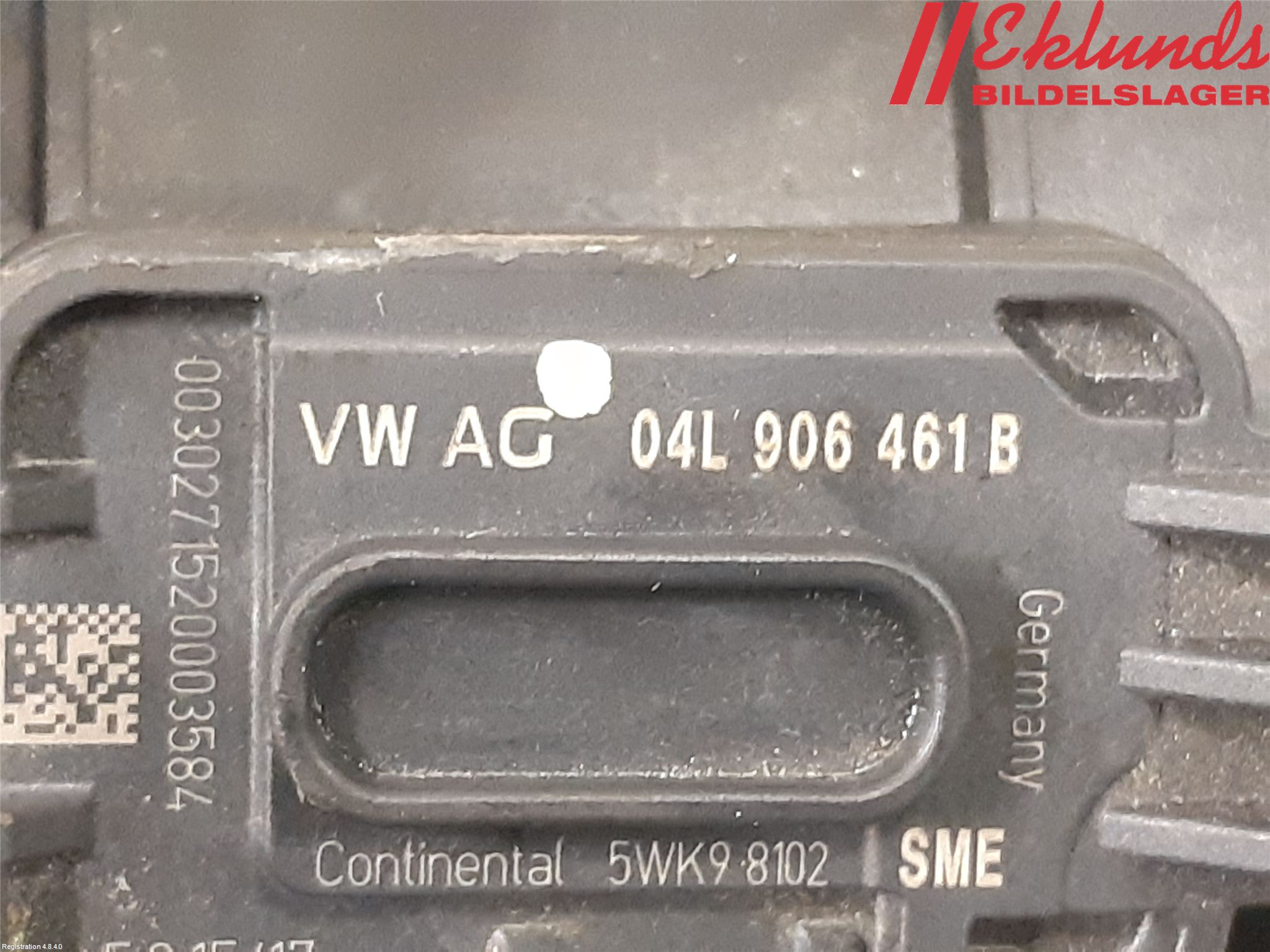 Volkswagen VW GOLF / E-GOLF VII 13-20 Injluftmassamätare