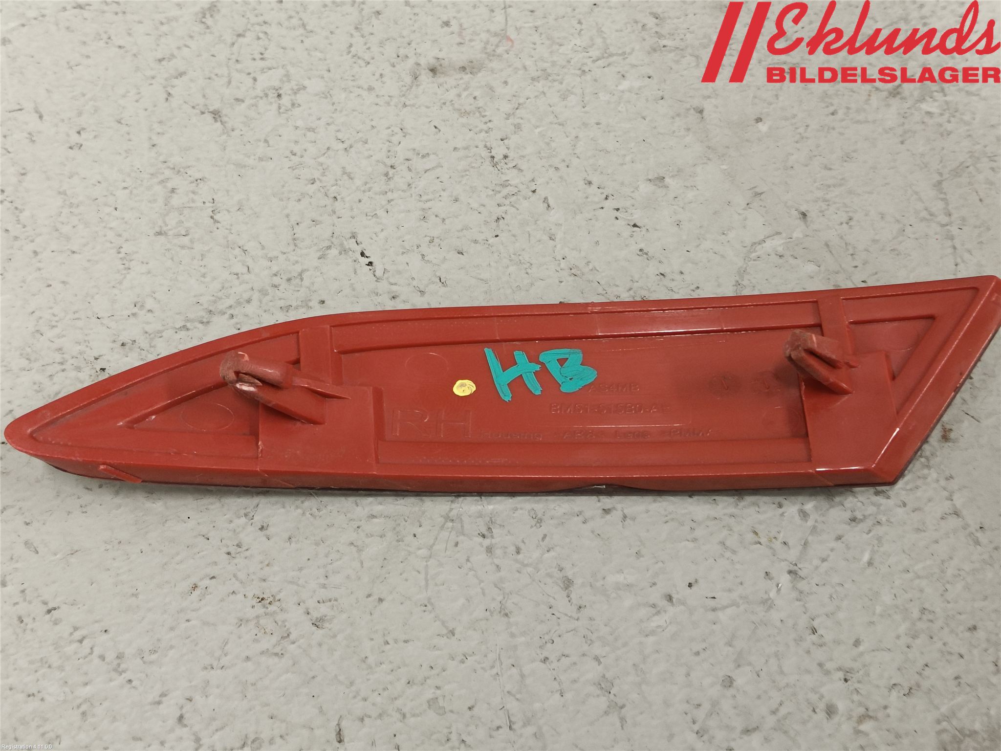 Ford FOCUS 15-18 Dimljus/Reflex Bak