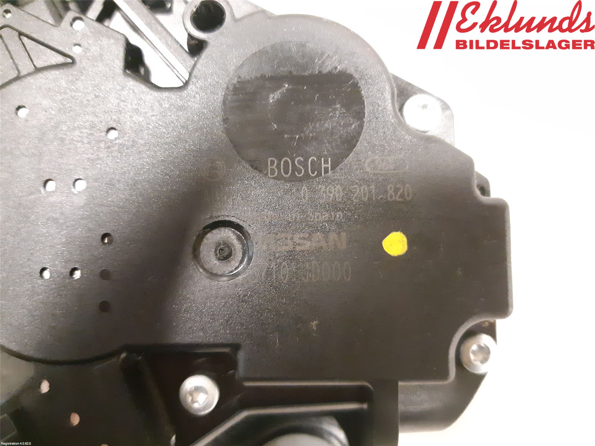 Nissan QASHQAI 10-14 Torkarmotor Baklucka