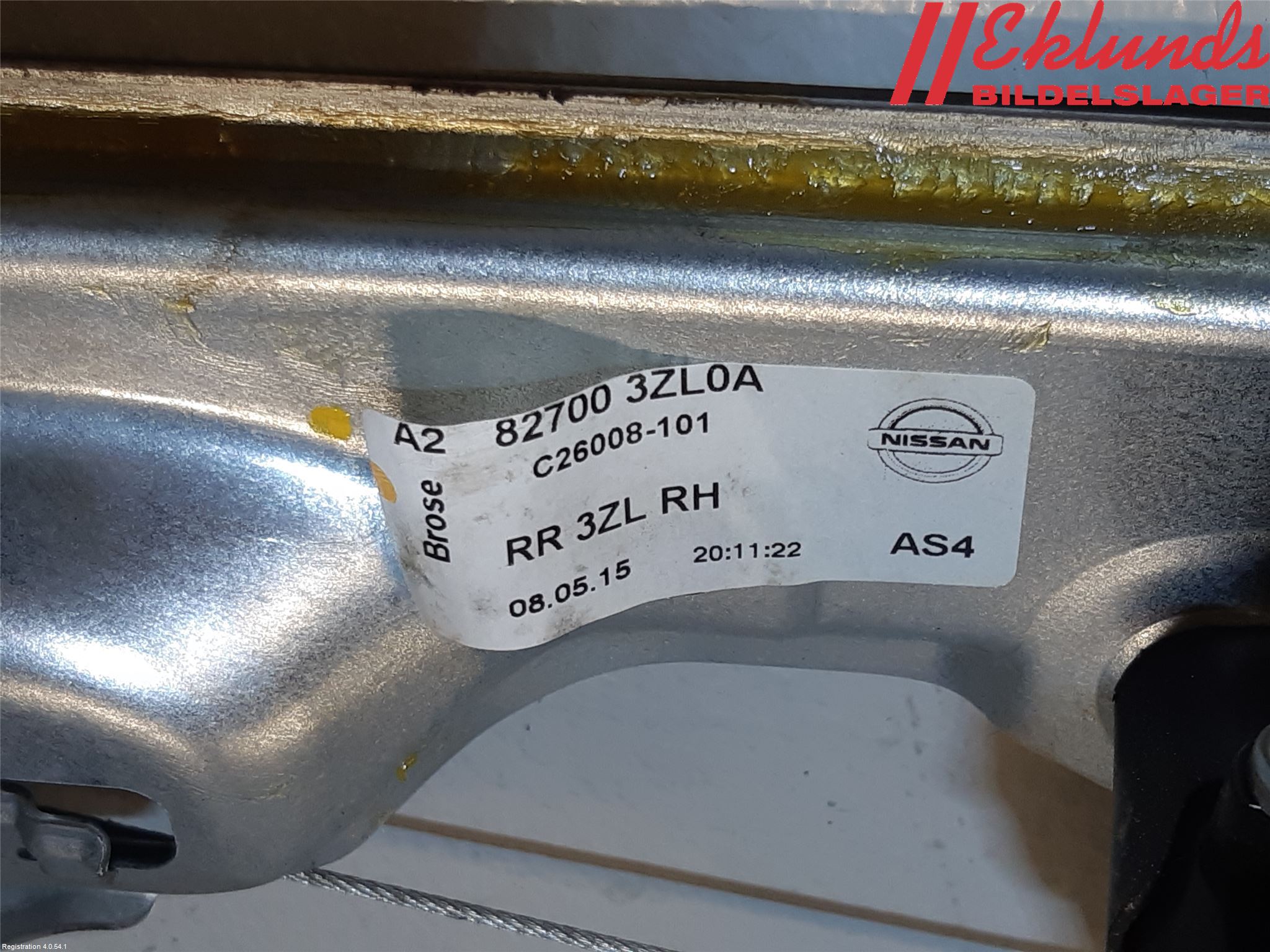 Nissan PULSAR Fönsterhiss El Kompl