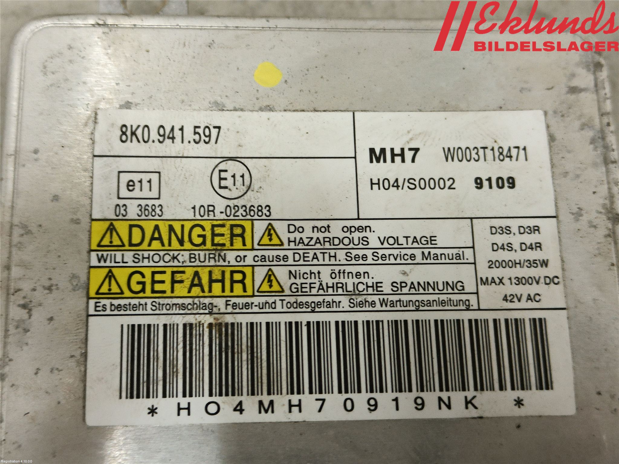 Audi A5 07-16 Styrenhet Strålkastare