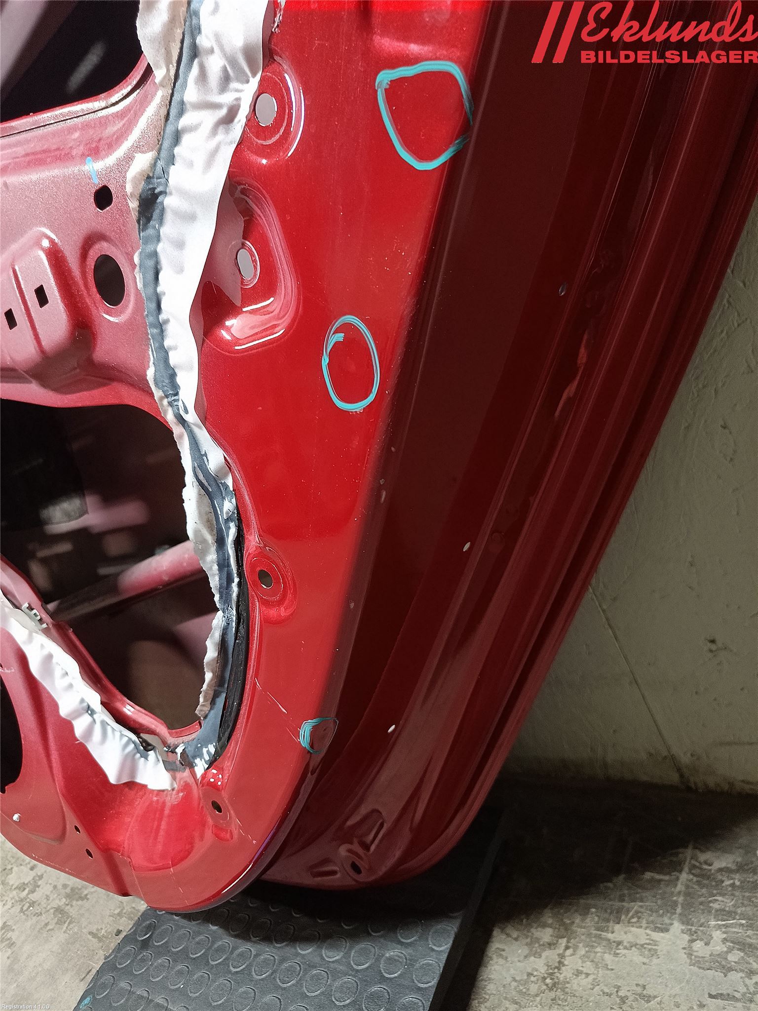 Hyundai i10 BA 14-16 Dörr Bak Höger
