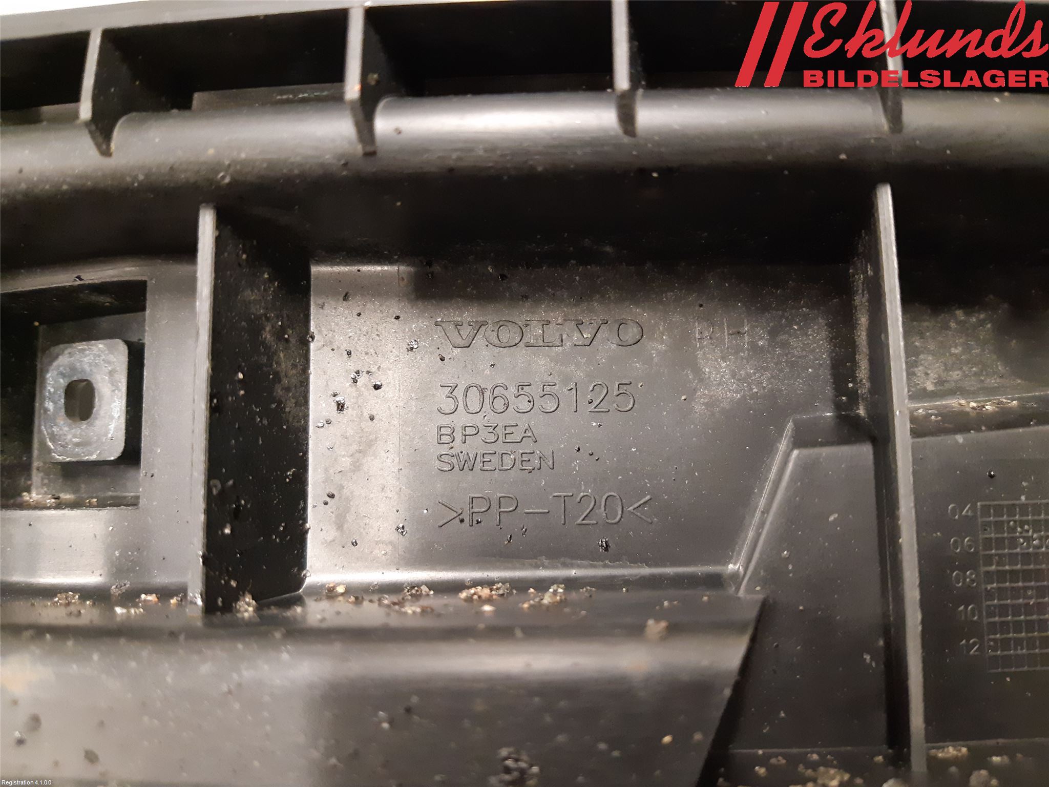 Volvo S80 07-13 Stötfångarfäste Bak Hö