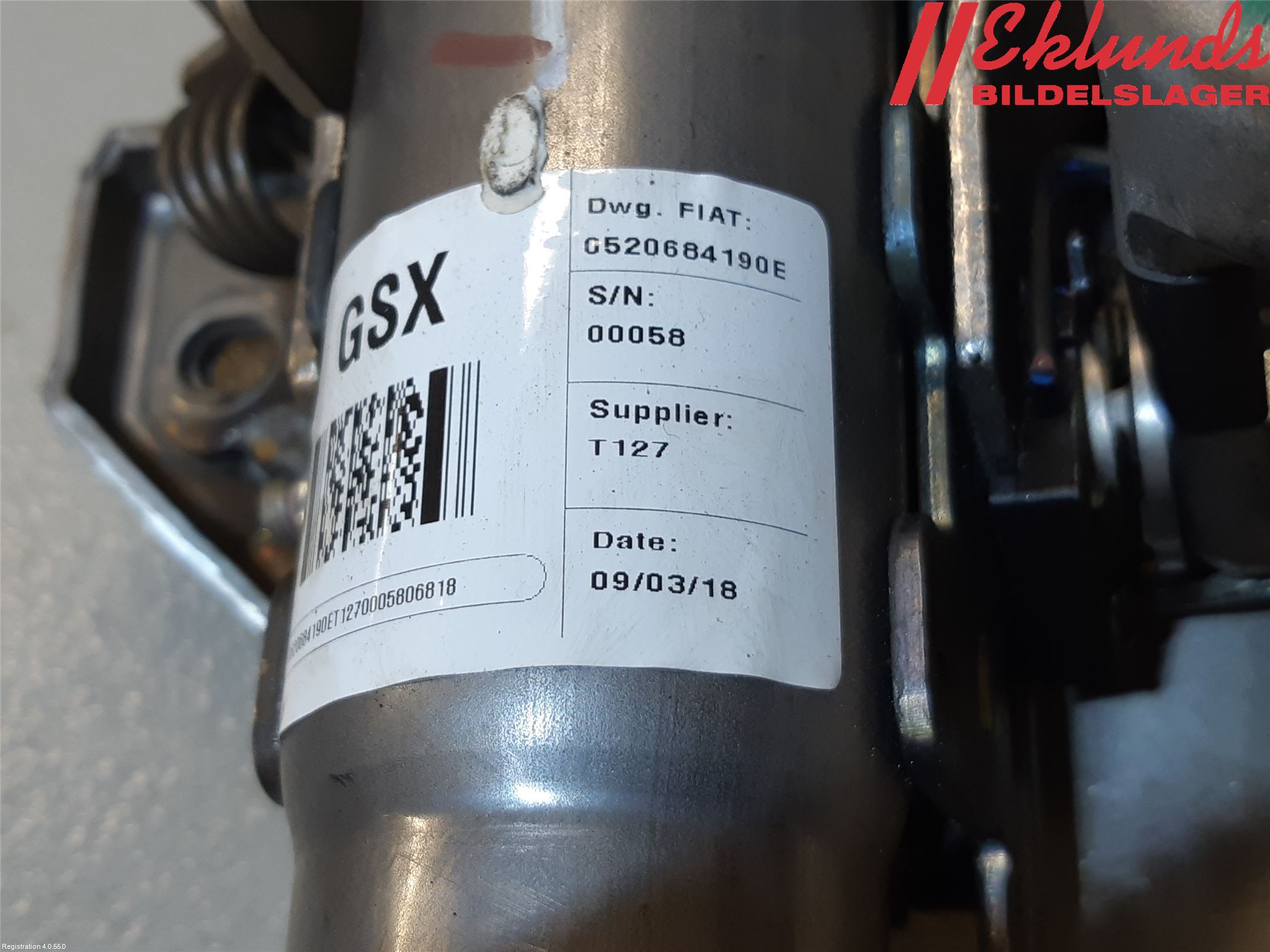 Fiat DOBLO CARGO Rattaxelagg Justerbart