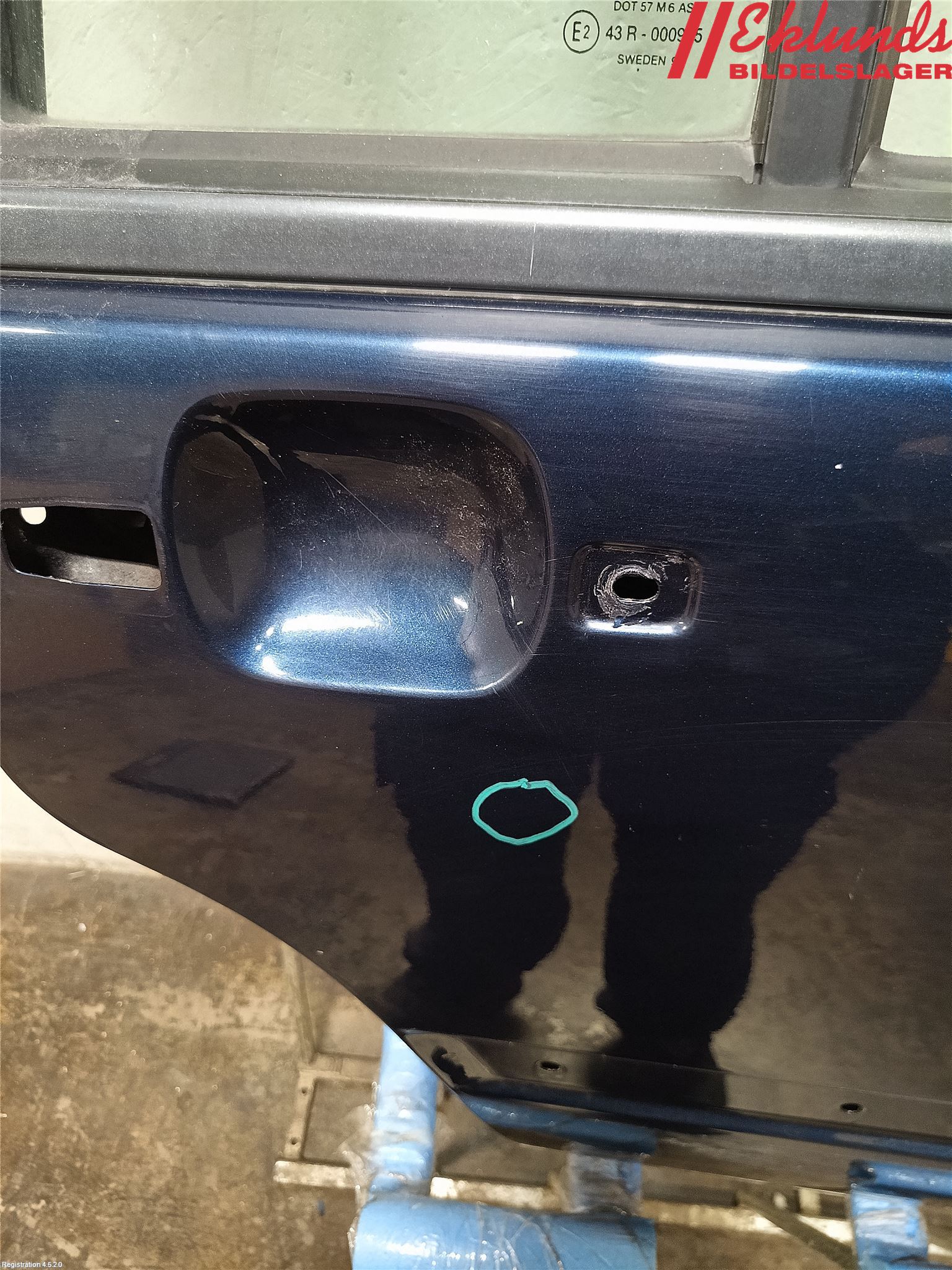 Volvo S90/V90 97-98 Dörr Bak Höger