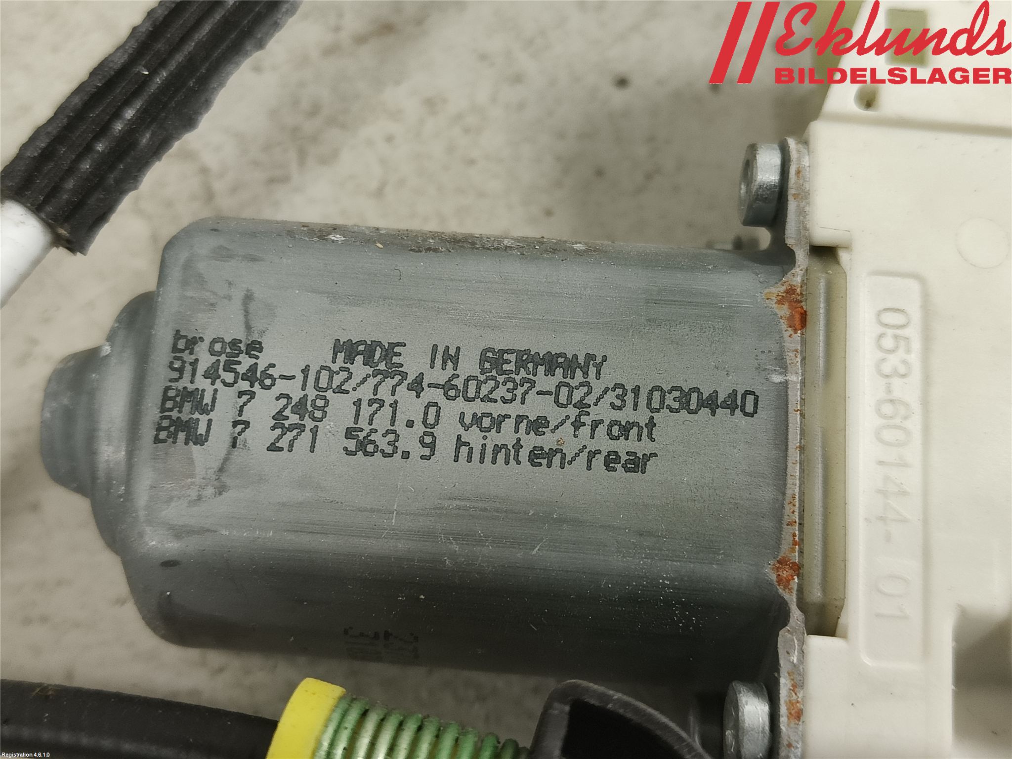BMW 5 F10/F11/F18 09-17 Fönsterhiss El Kompl