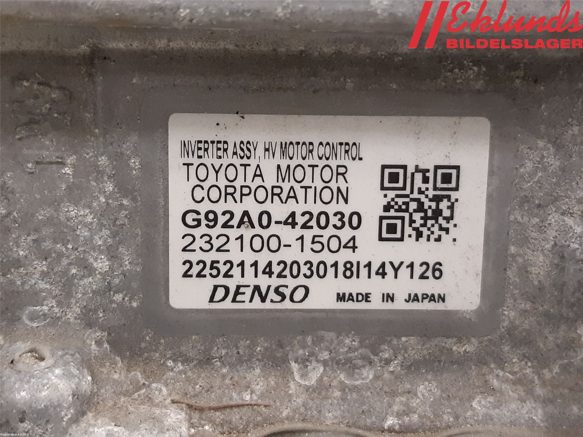 Toyota RAV4 13-18 Inverter Hybrid
