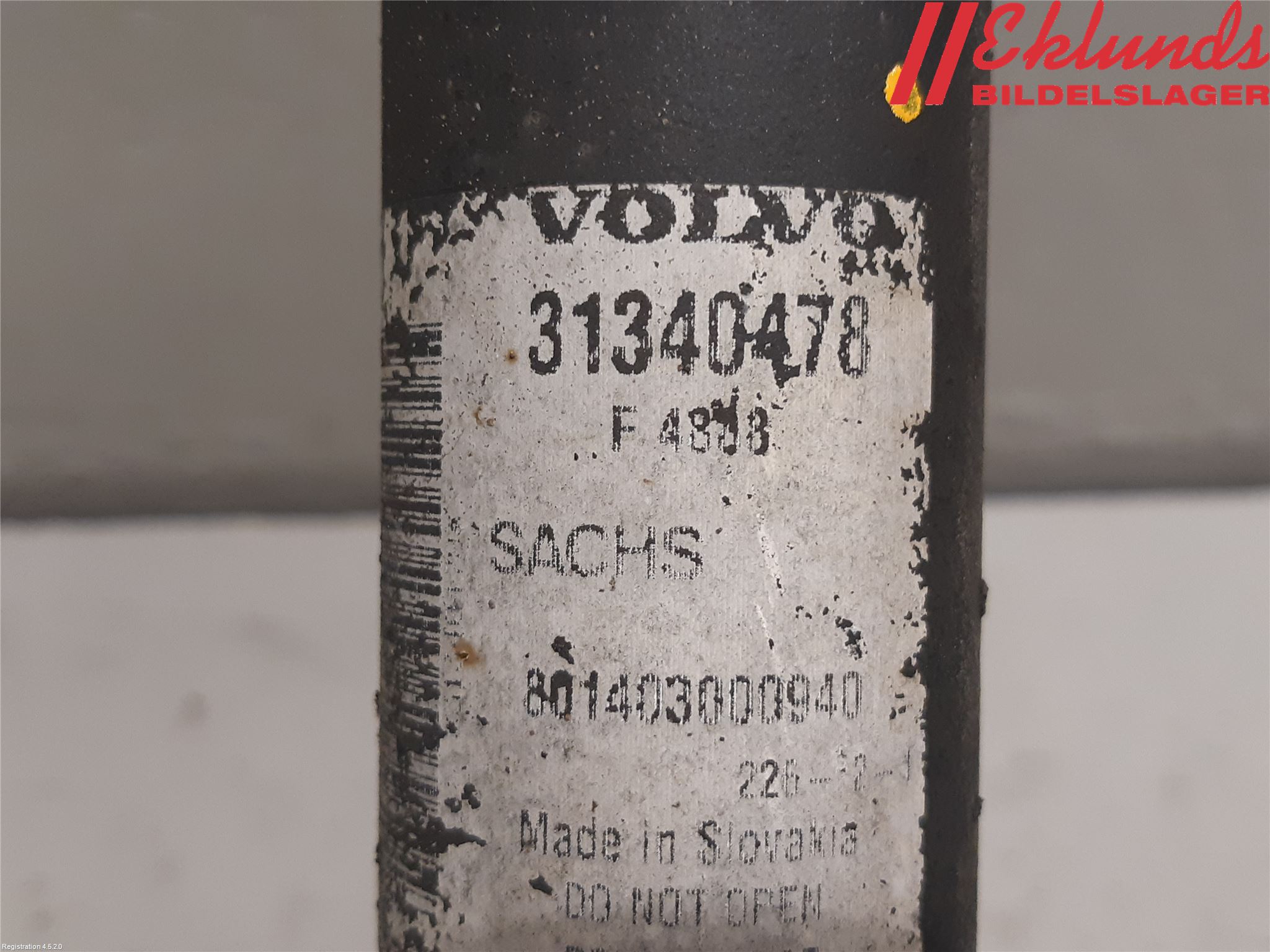 Volvo XC60 09-13 Stötdämpare Bak