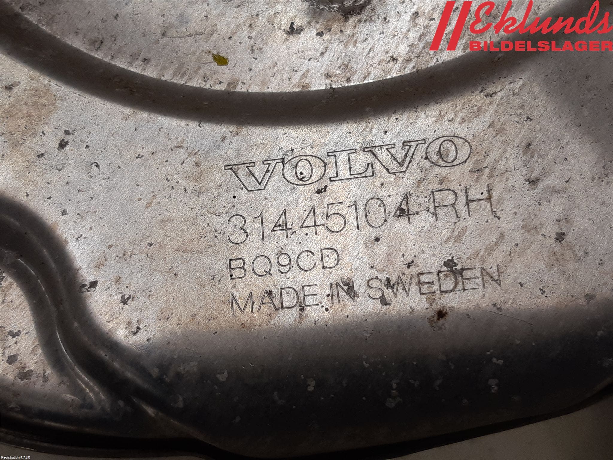 Volvo XC90/RECHARGE 16- Bromssköld Bak