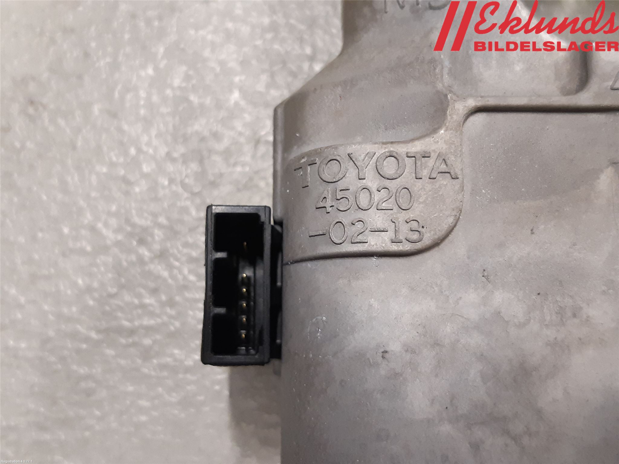Toyota COROLLA 19- Rattlås-Tändlås Elektrisk