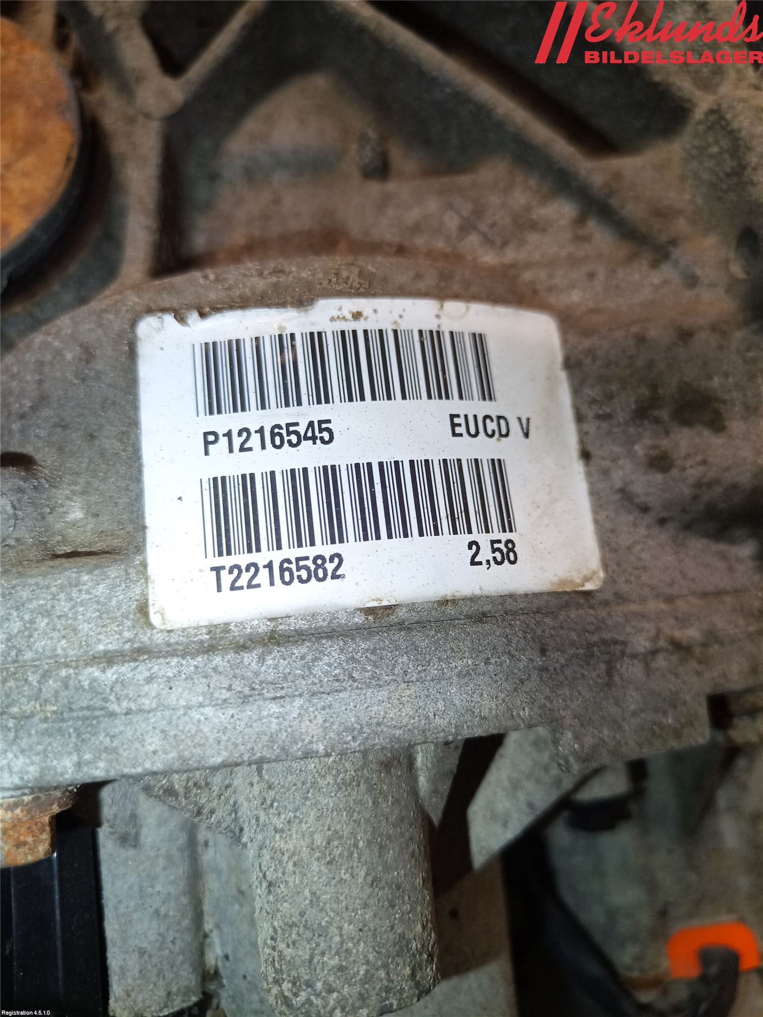 Volvo XC60 14-17 Bakväxel-Diff