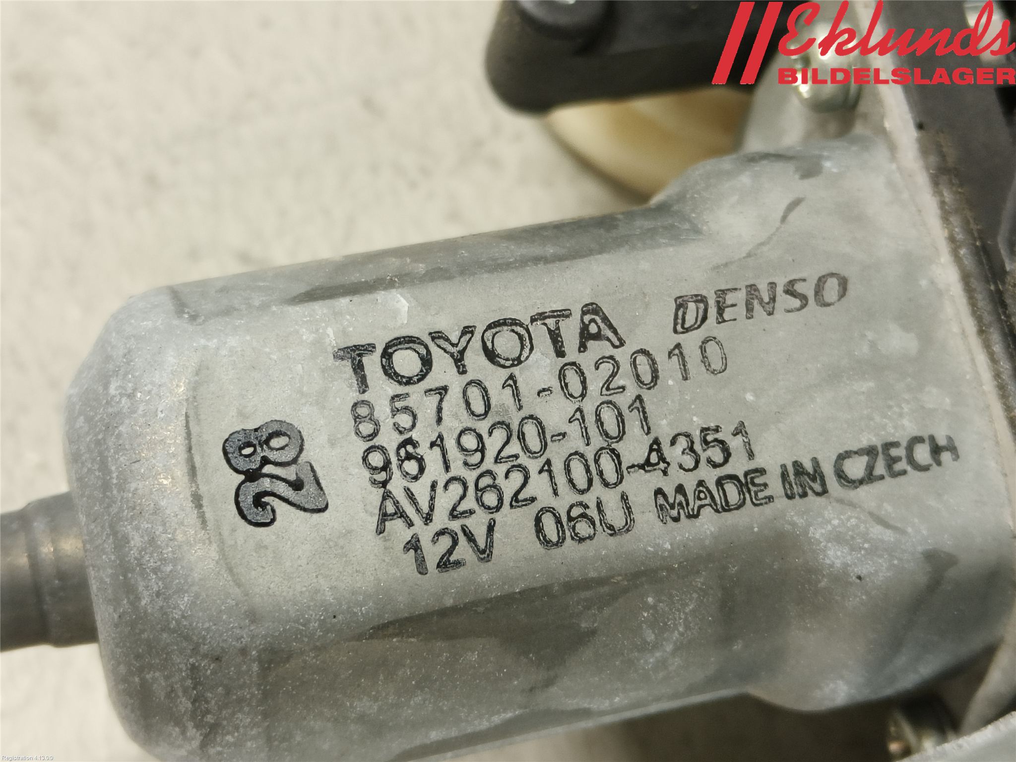 Toyota AURIS 13-19 Fönsterhiss El Kompl