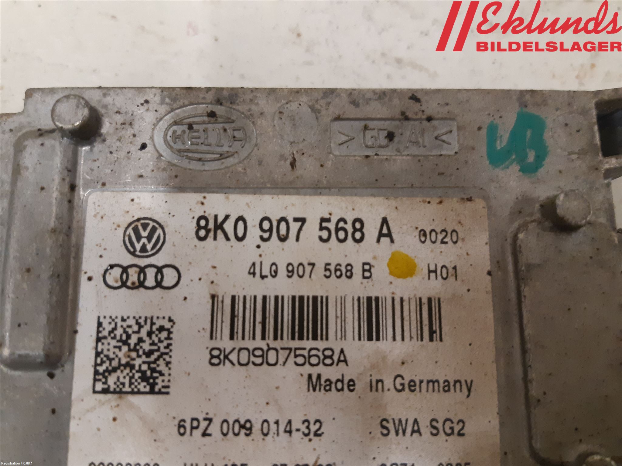 Audi A4/S4 08-11 Styrenhet Övrigt