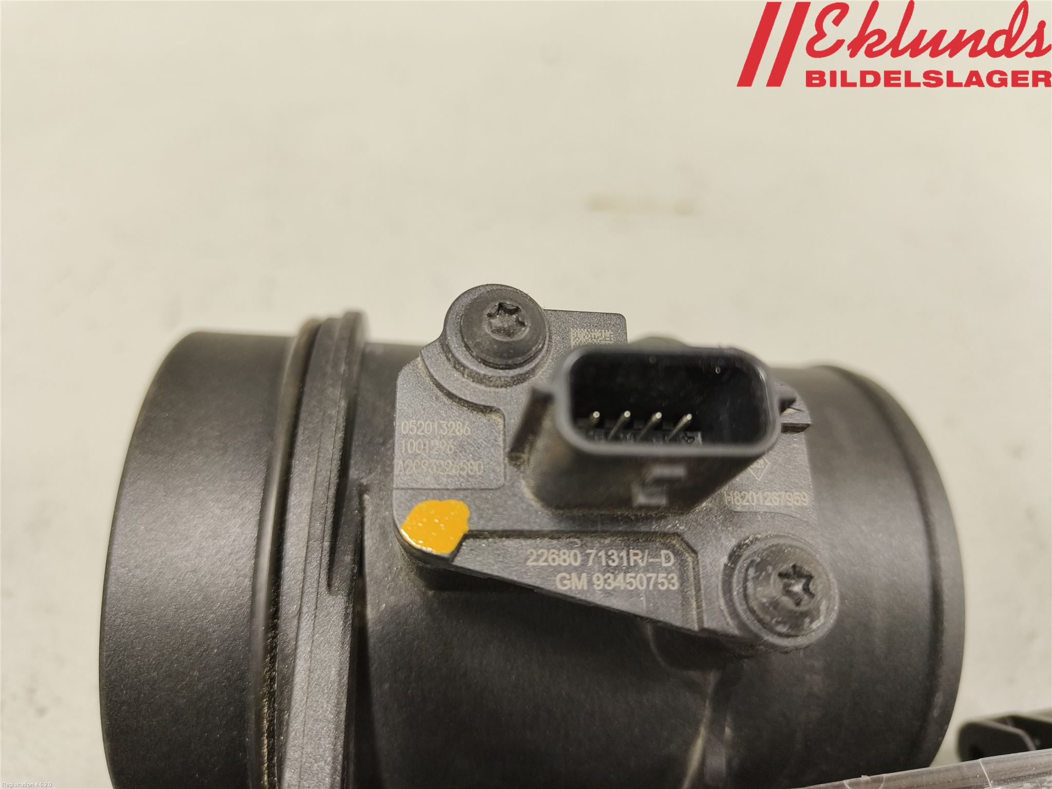 Renault MASTER III 20-24 Injluftmängdmätare