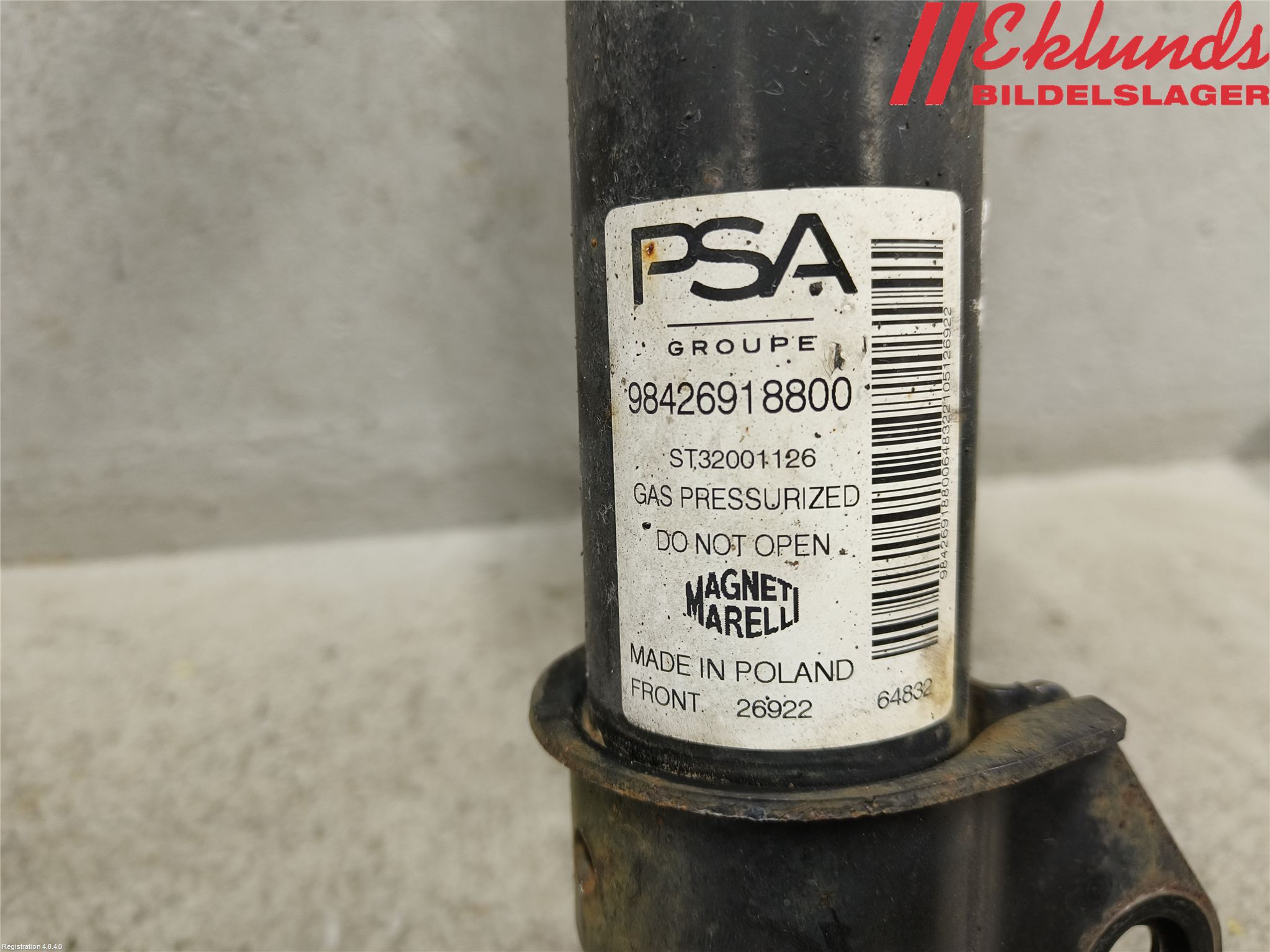 Opel MOKKA 21- Fjäderben Fram Höger