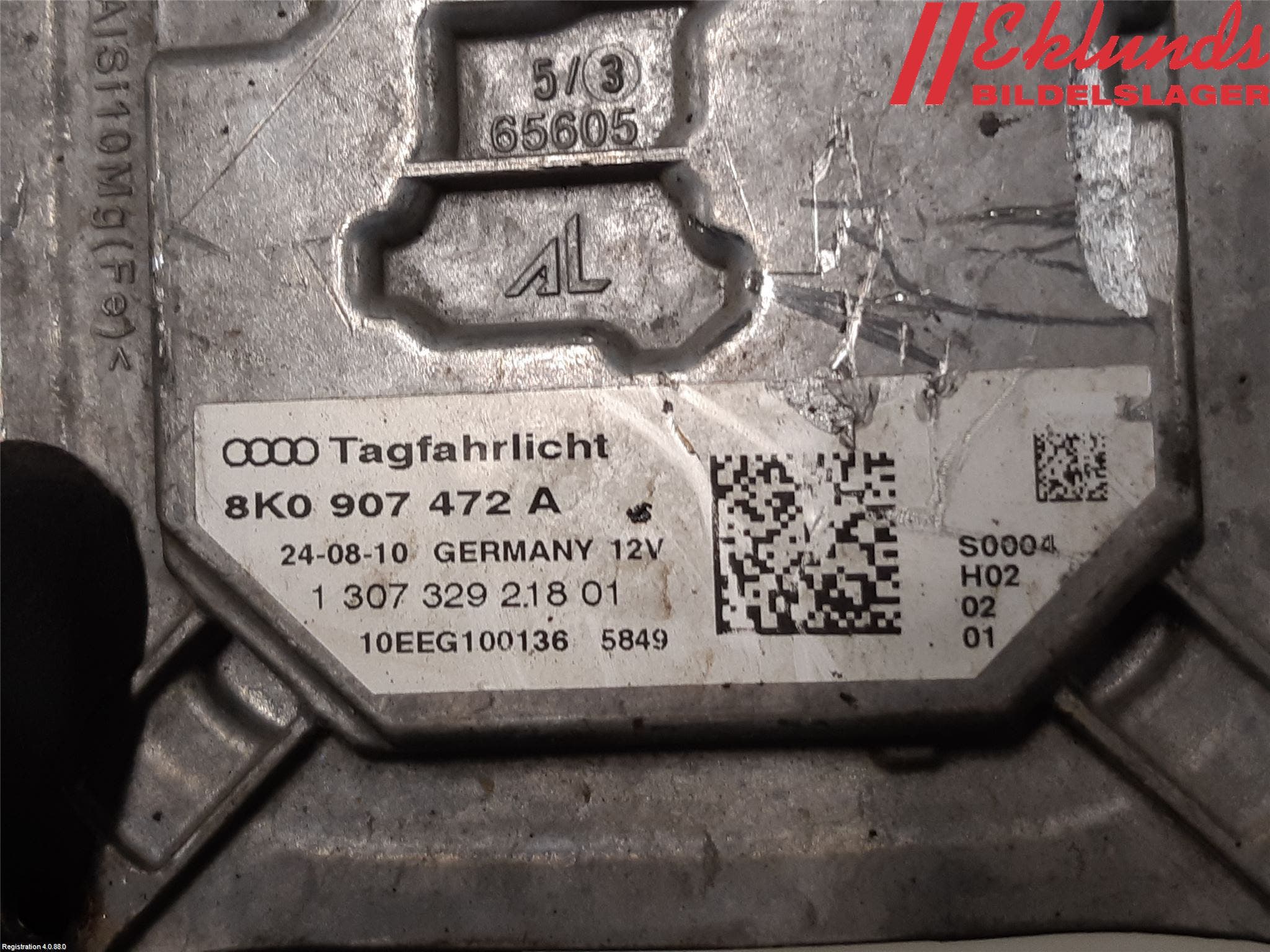 Audi A4/S4 08-11 Styrenhet Strålkastare