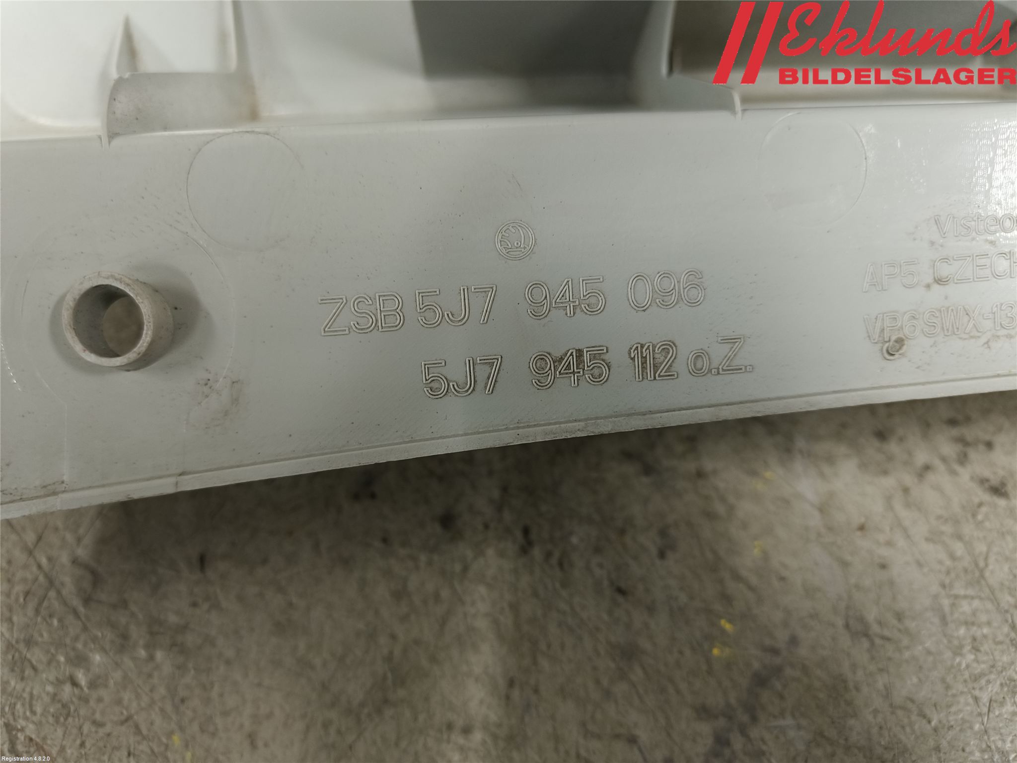 Skoda ROOMSTER Bakljus Höger