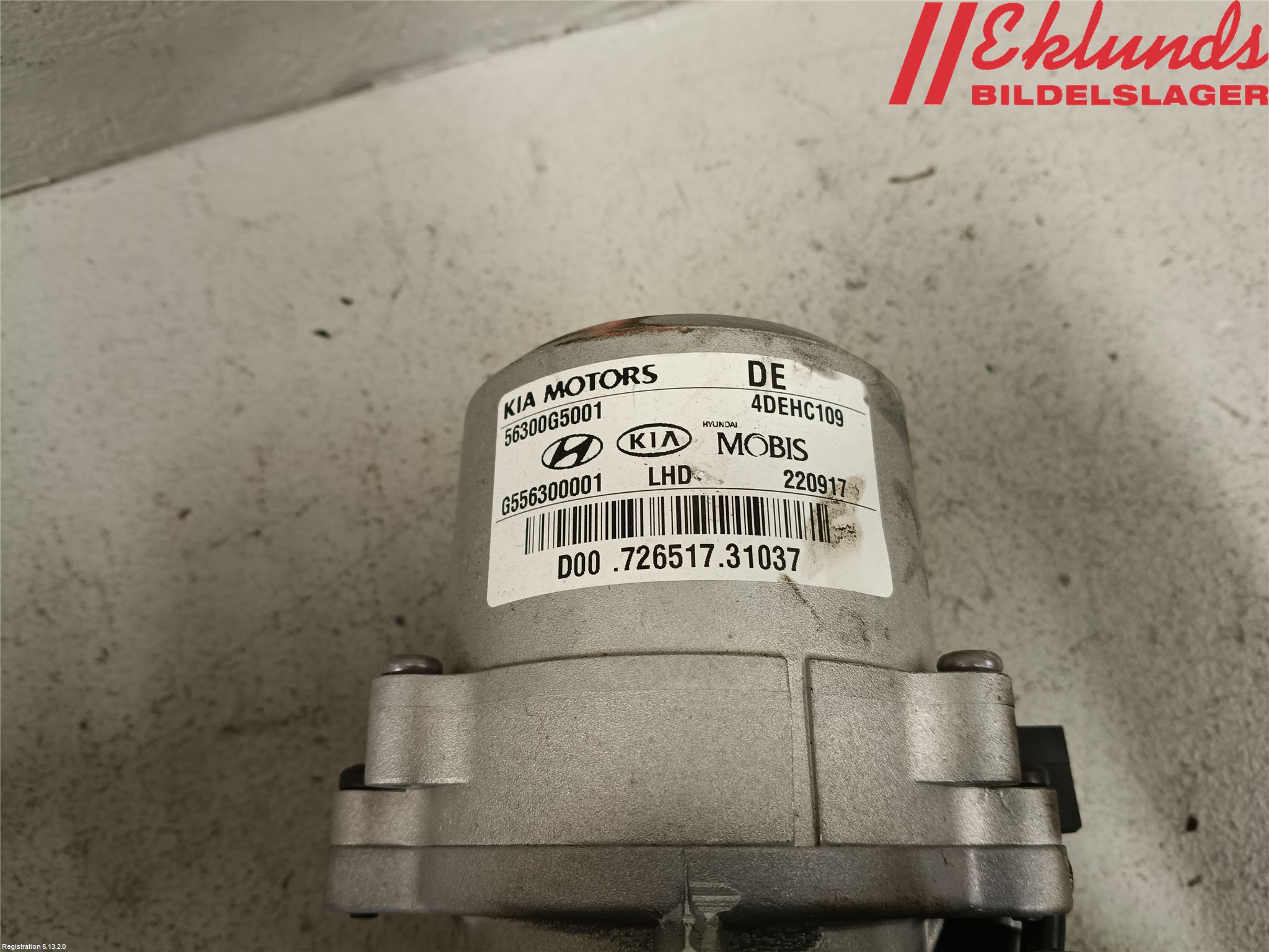 Kia NIRO (DE) 17-22 Rattaxelagg Med Inb Servo