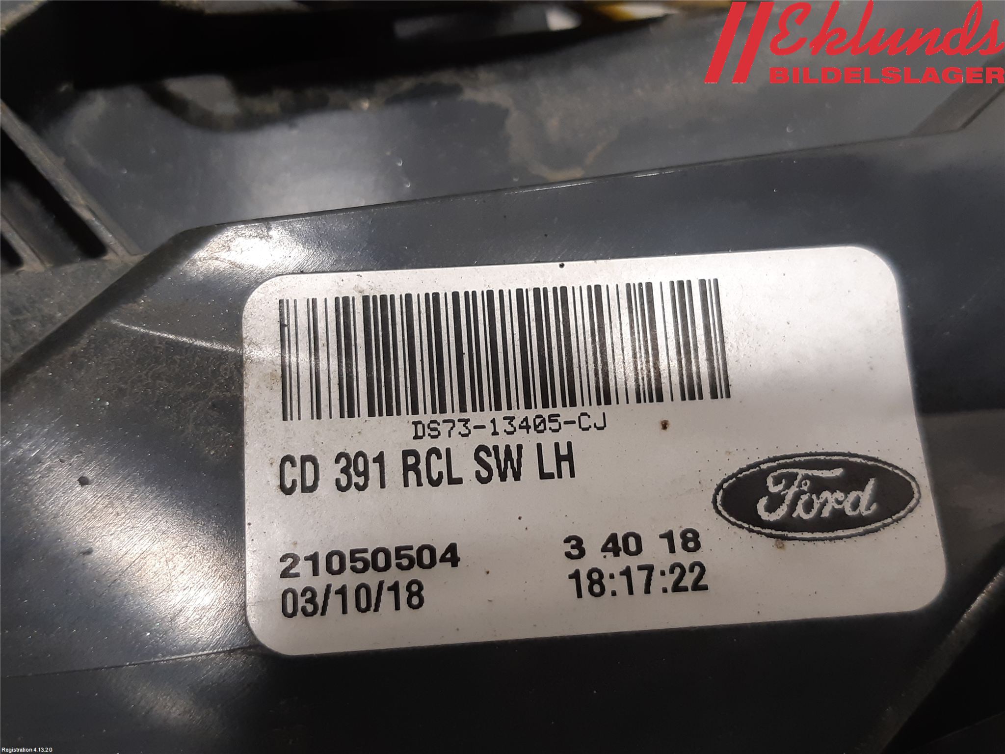 Ford MONDEO 15-22 Bakljus Vänster
