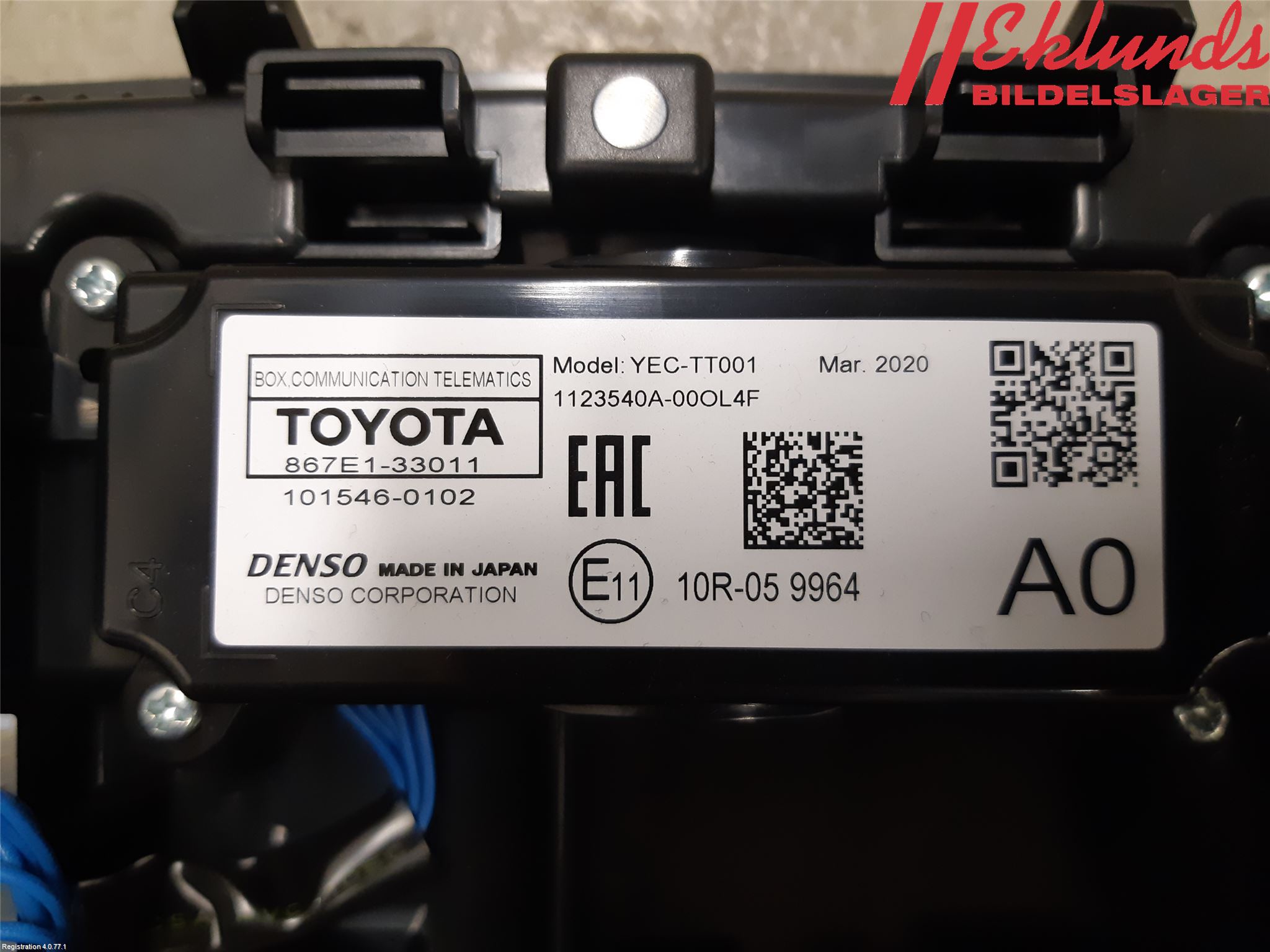 Toyota RAV4 19- Innerbelysning