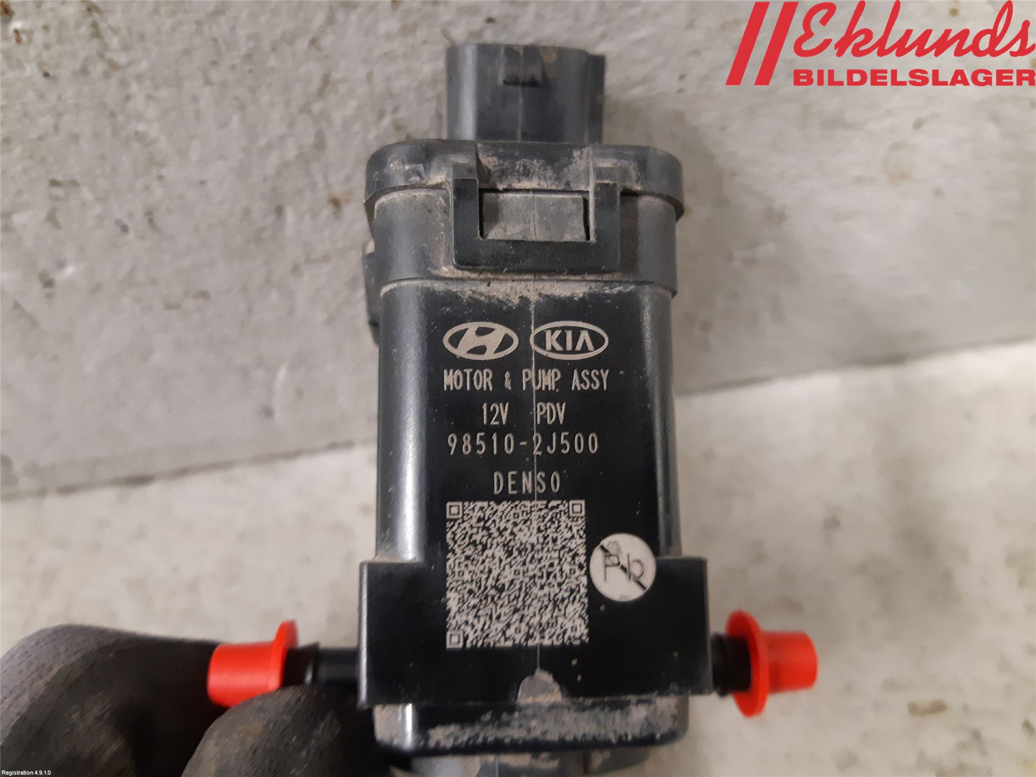 Kia NIRO (DE) 17-22 Spolarpump Vindruta