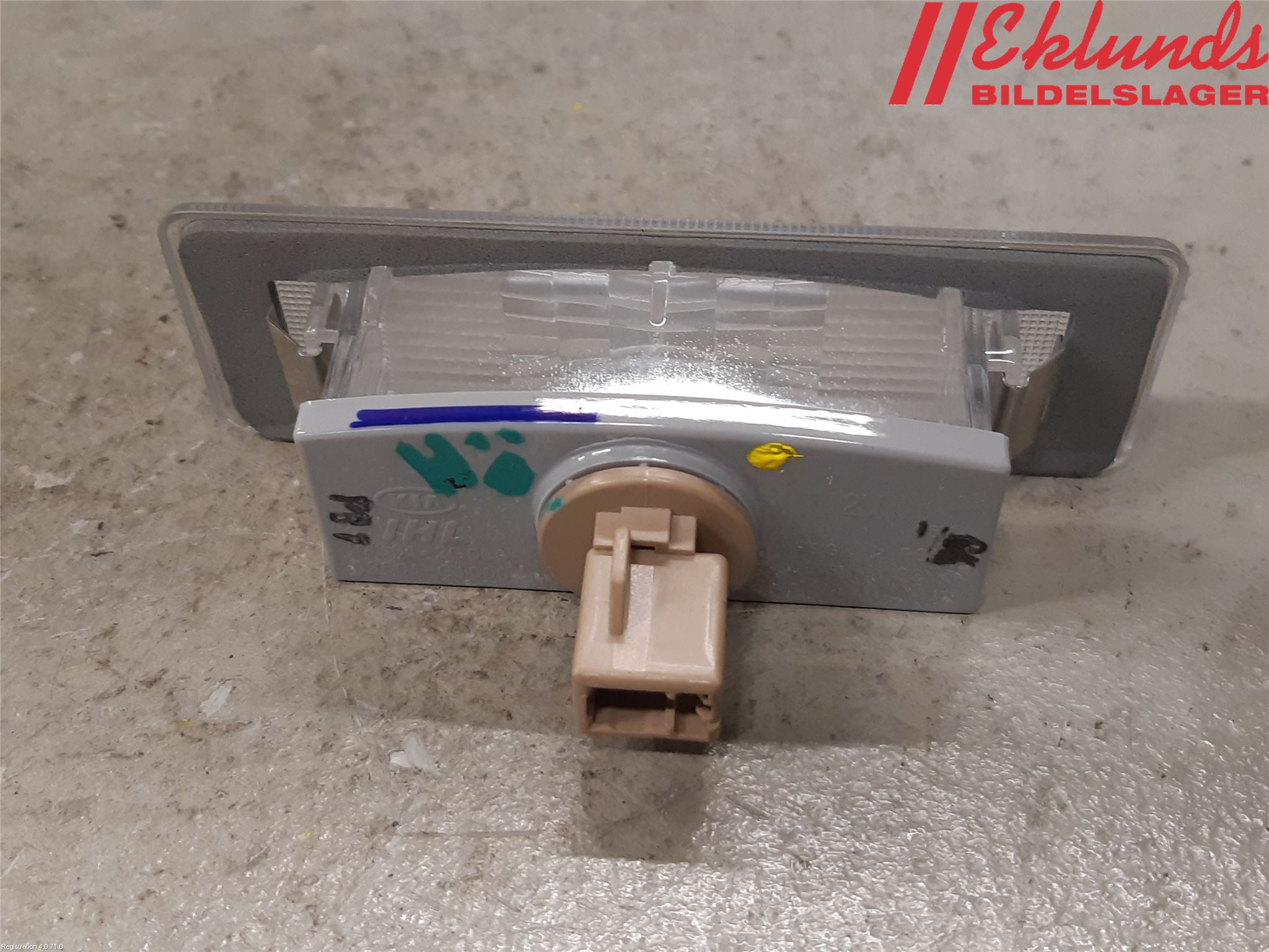 Hyundai TUCSON 05- Skylt Belysning