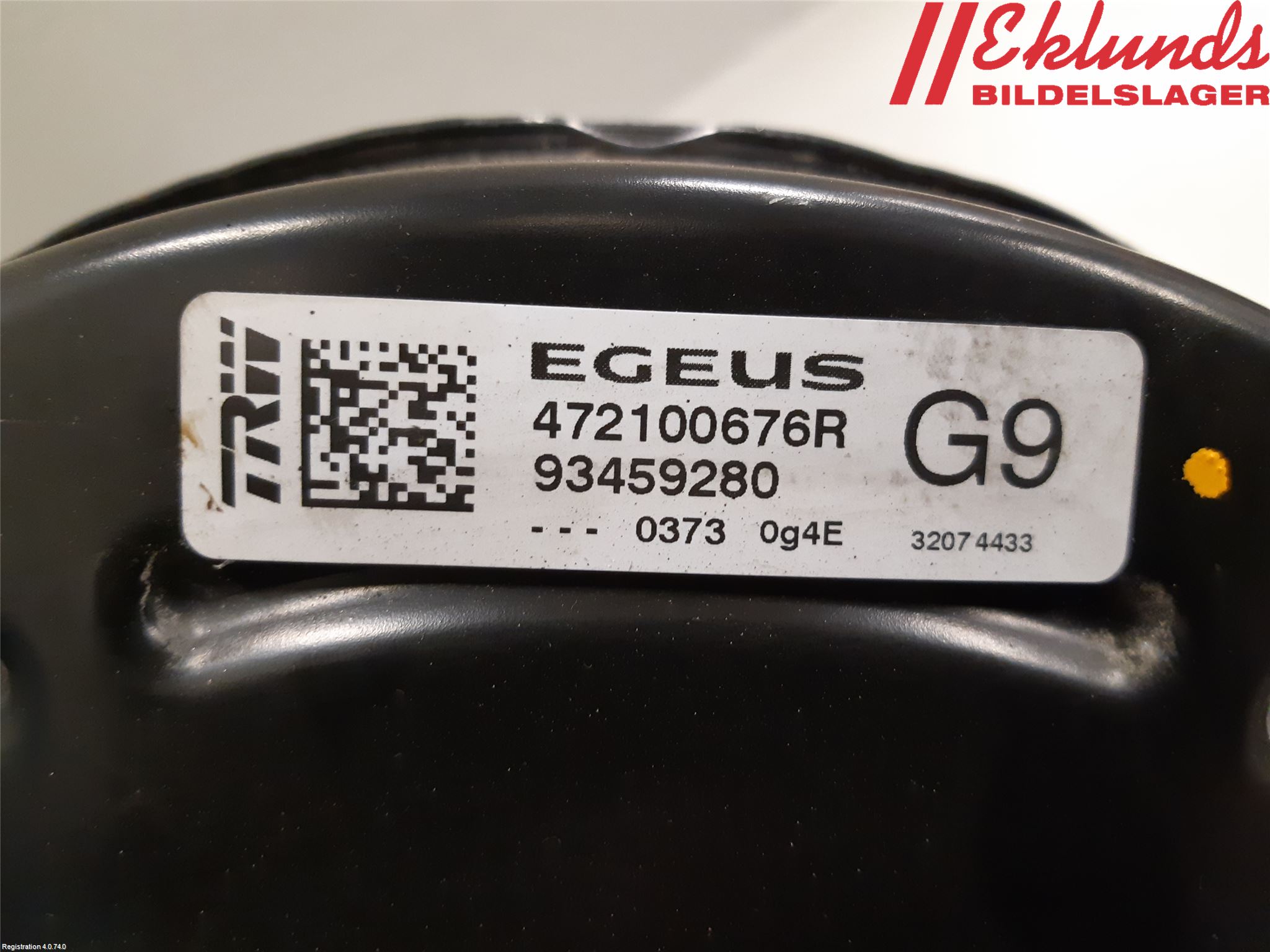 Renault TRAFIC/E-TECH 15- Bromsservo