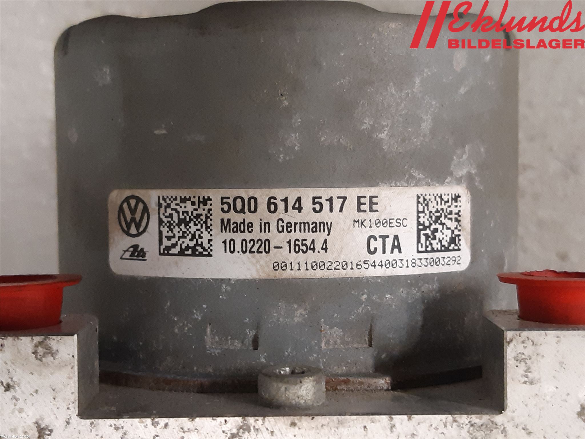 Volkswagen VW GOLF / E-GOLF VII 13-20 Abs Hydraulaggregat