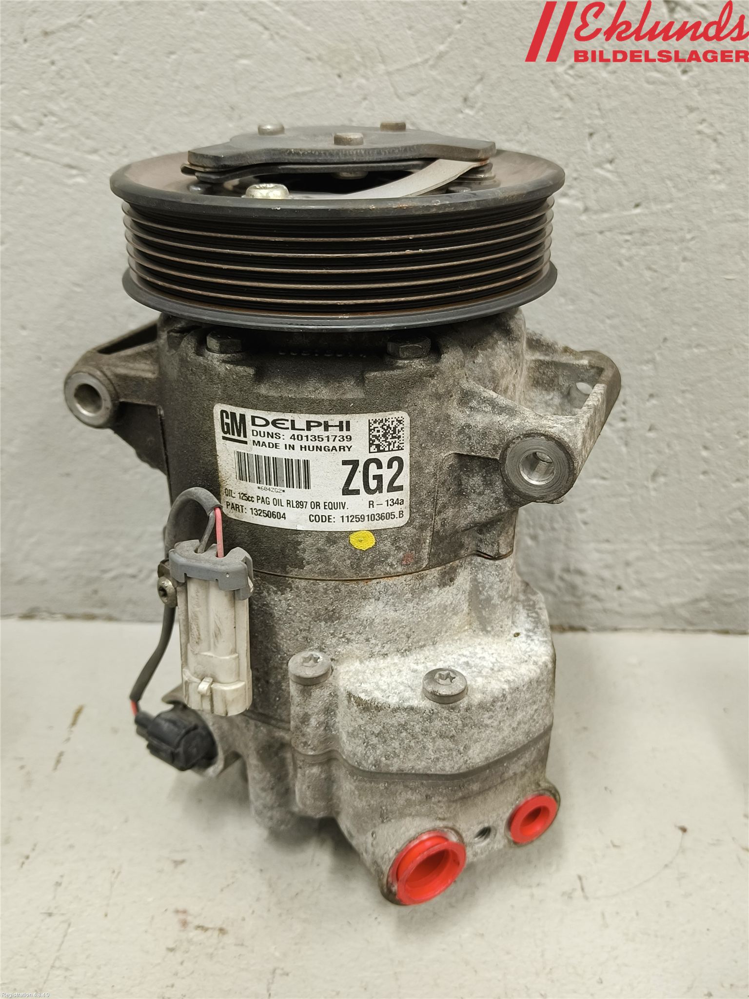 Opel ASTRA J 10-15 Ac Kompressor