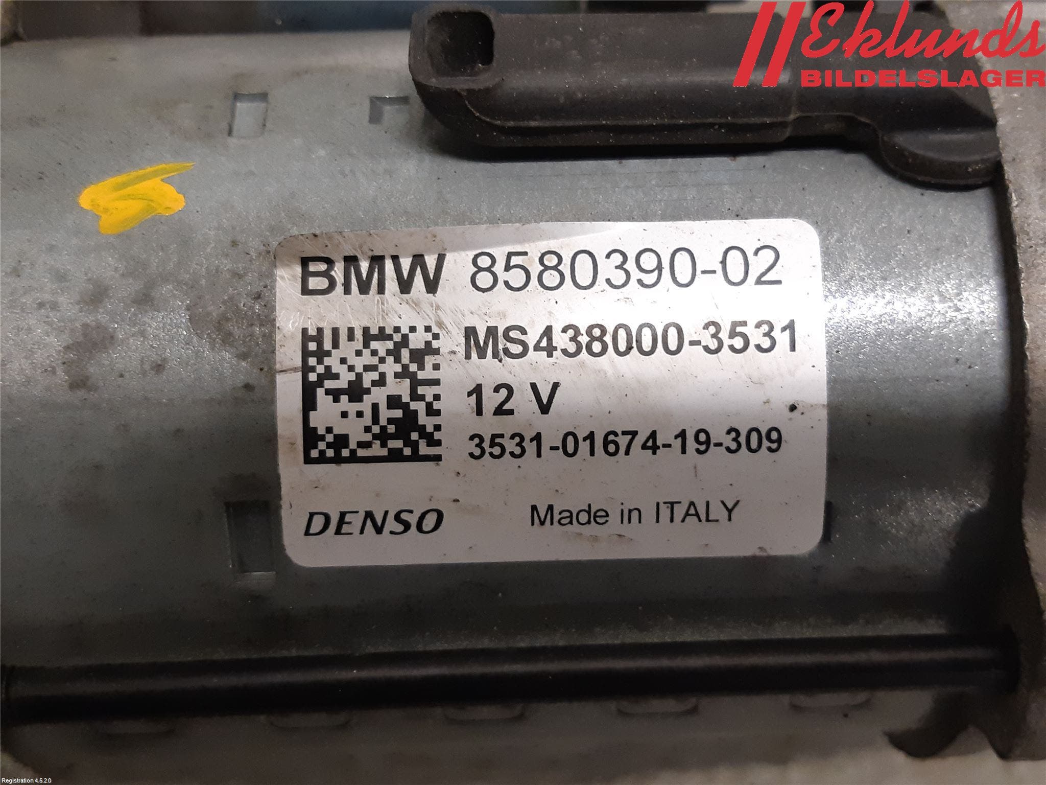 BMW X1 F48 15-22 Startmotor Diesel