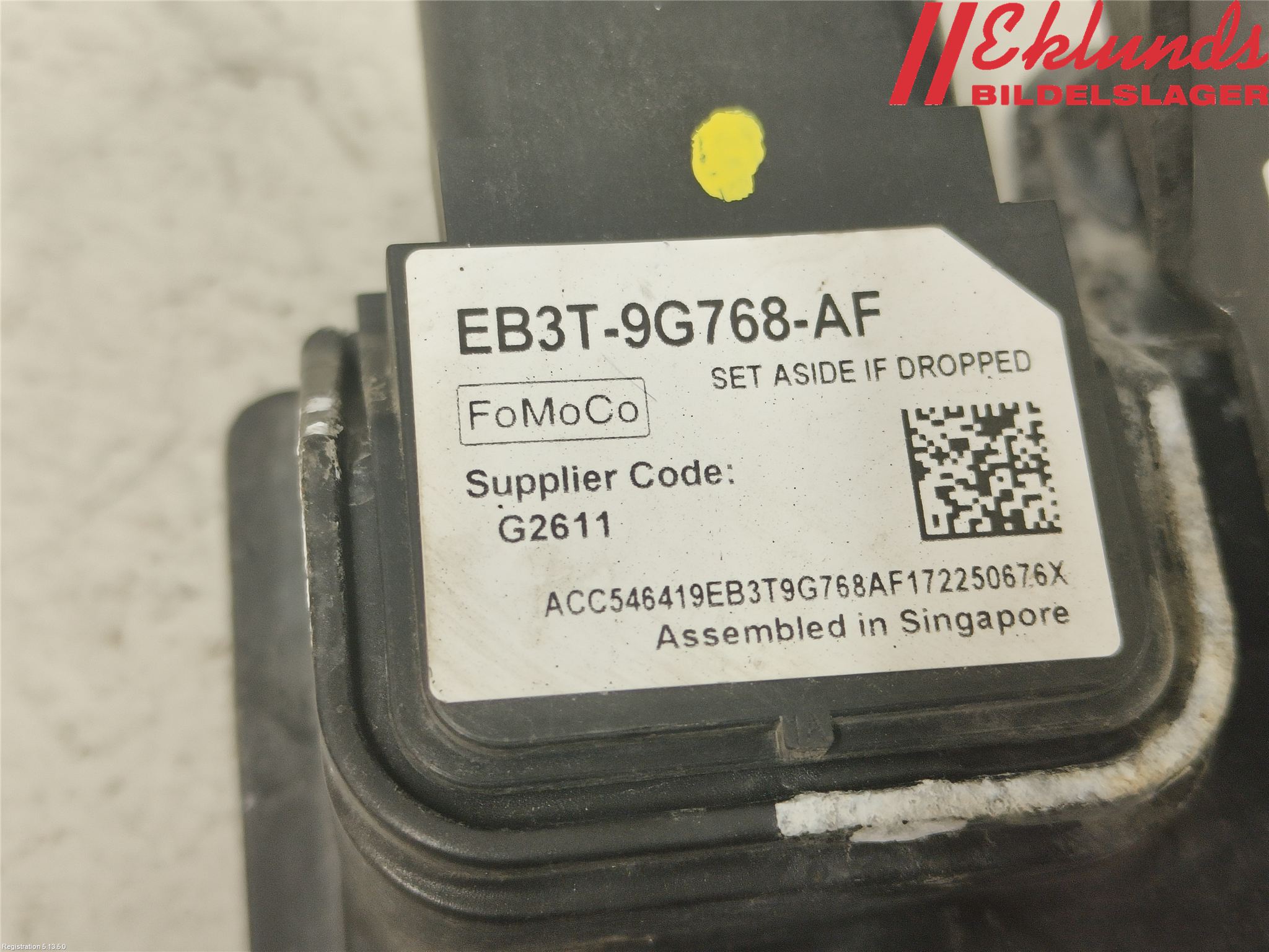 Ford RANGER EU 12-23 Sensor Adaptiv Farthållare