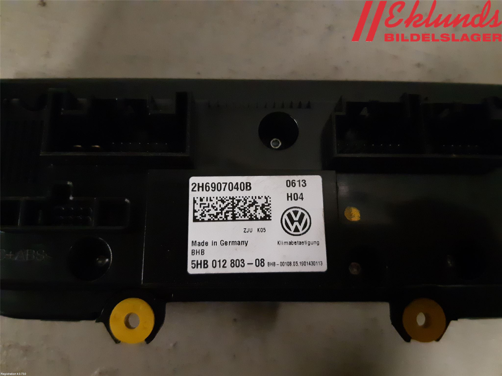Volkswagen VW AMAROK 2H 10-22 Ac Styrenhet Ac Manöveren