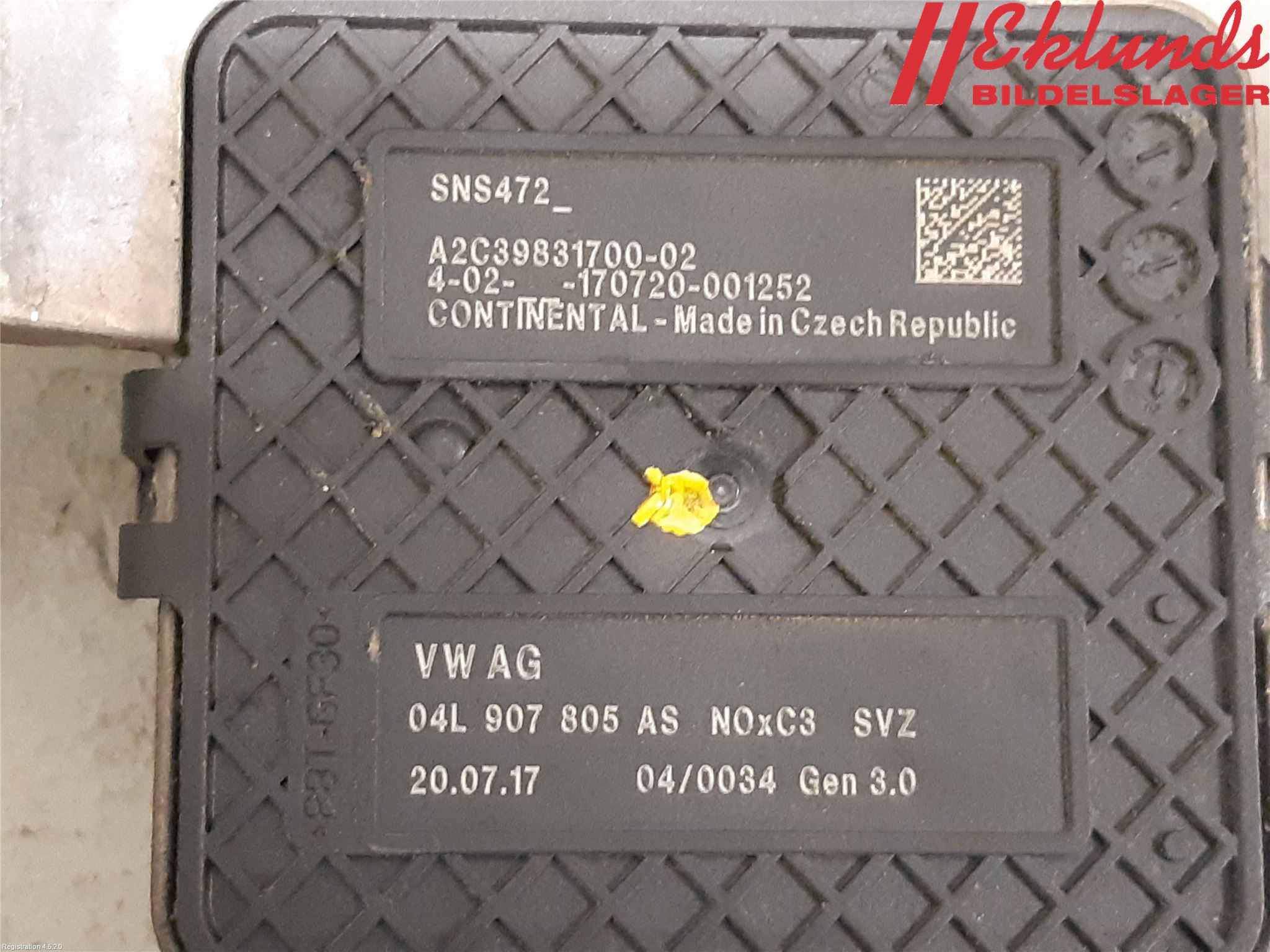 Volkswagen VW CADDY 16-20 Injlambdasond