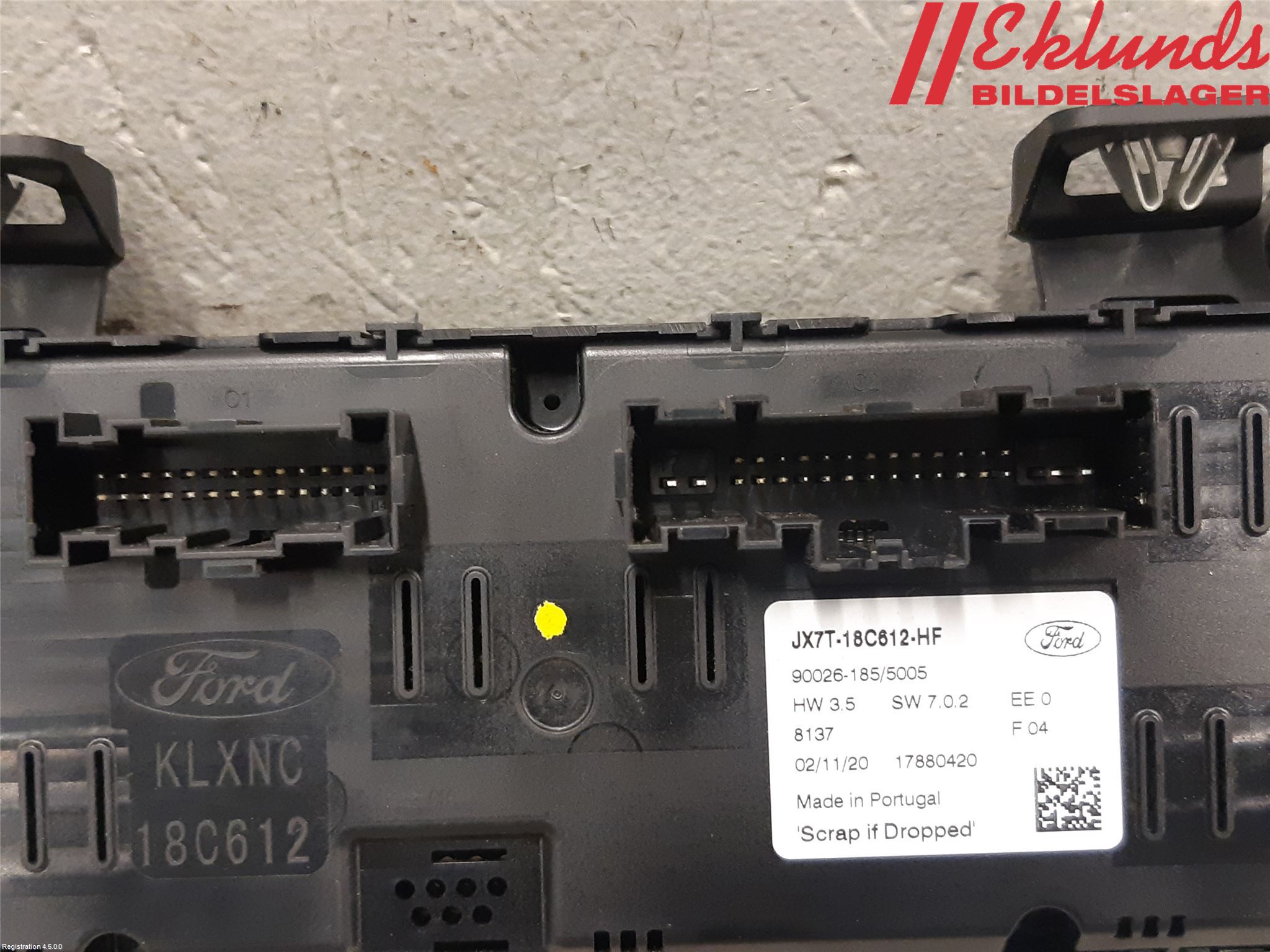 Ford FOCUS 19- Ac Styrenhet Ac Manöveren