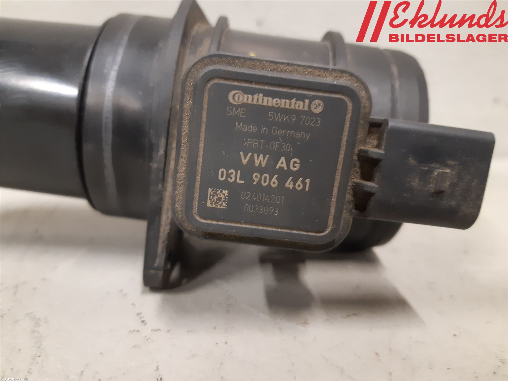 Volkswagen VW CADDY 11-15 Injluftmassamätare