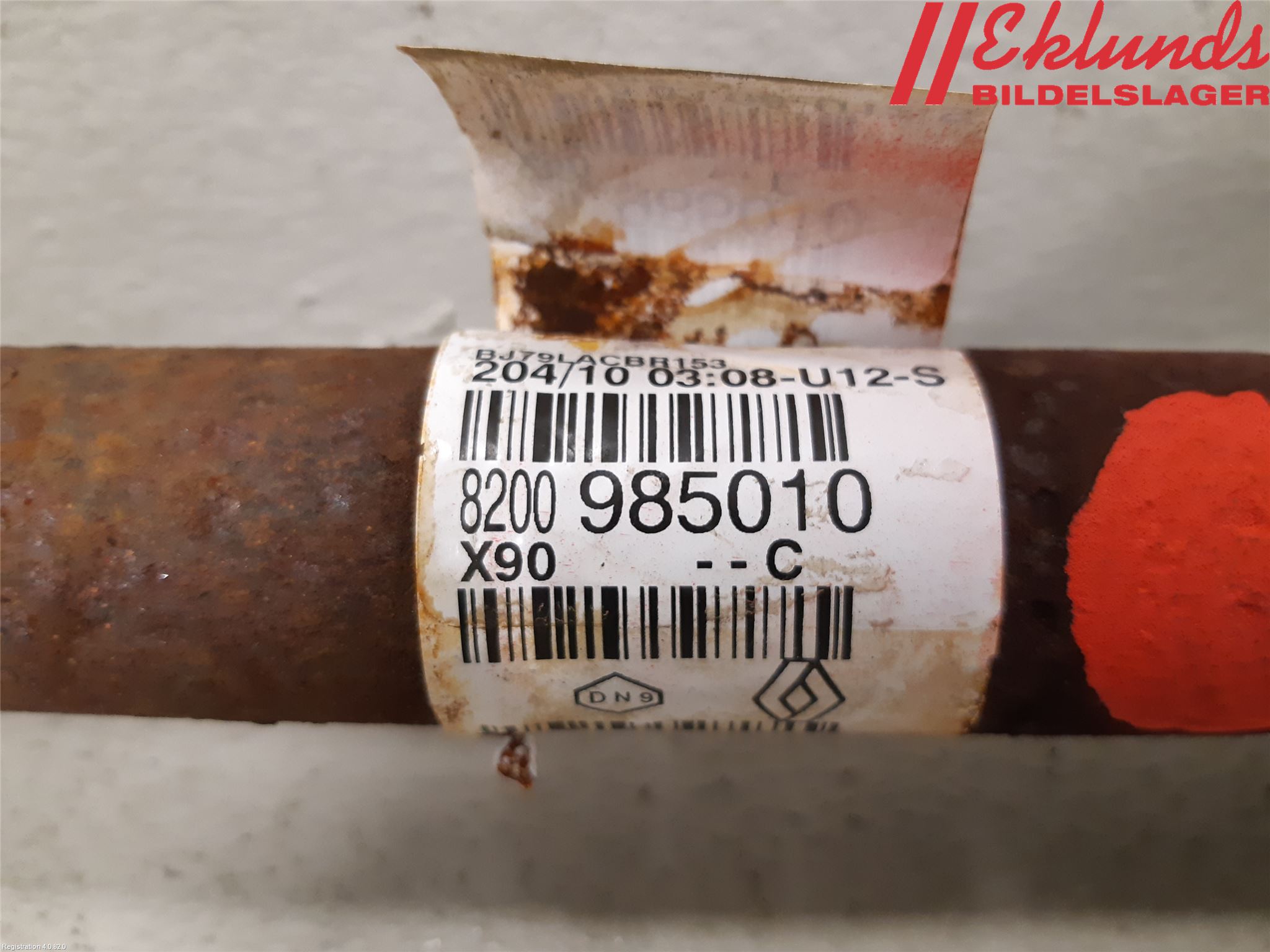 Dacia SANDERO 09-13 Drivaxel Fram Vänster