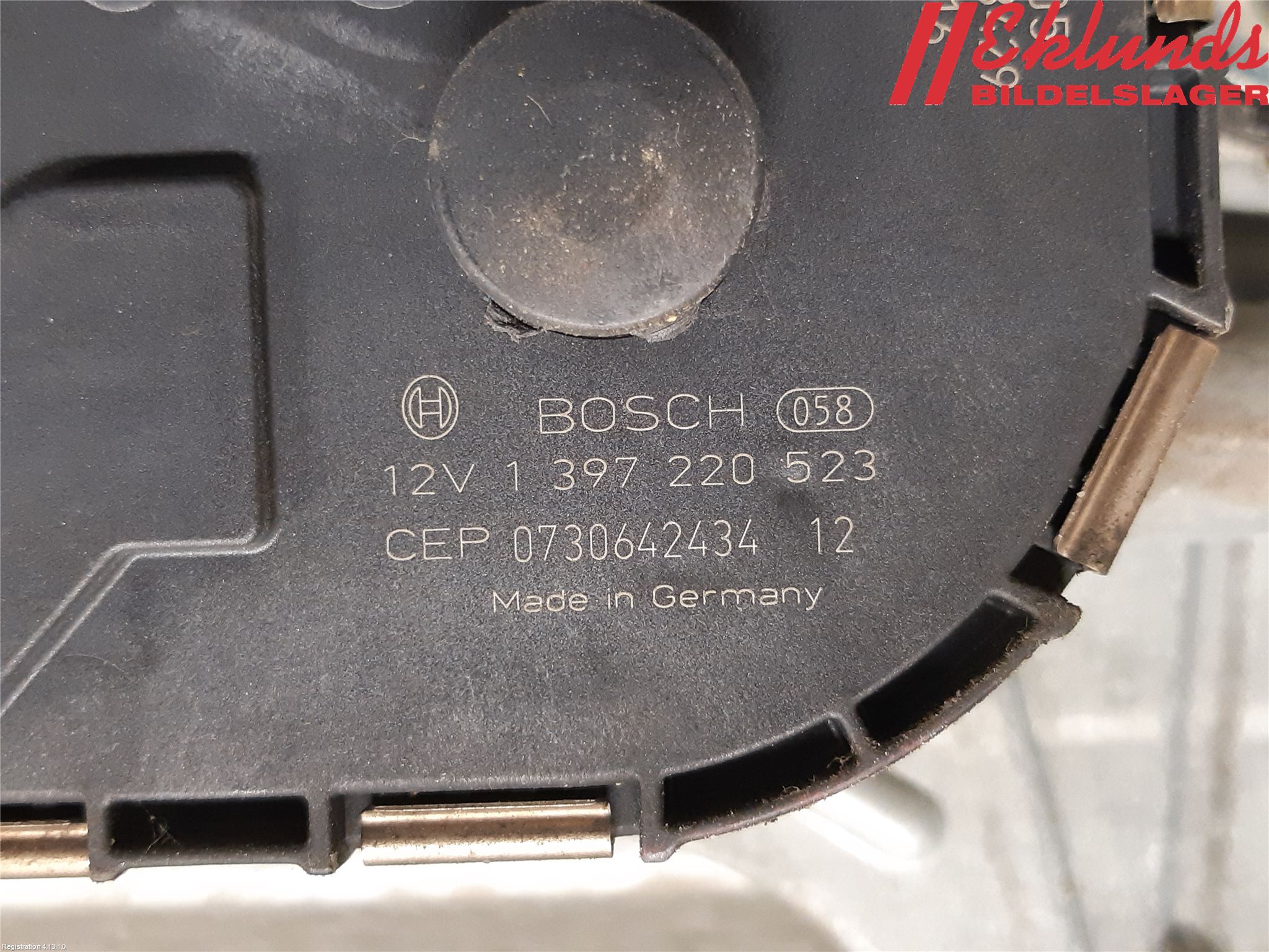 Volvo V70 08-13 Torkarmotor Vindruta