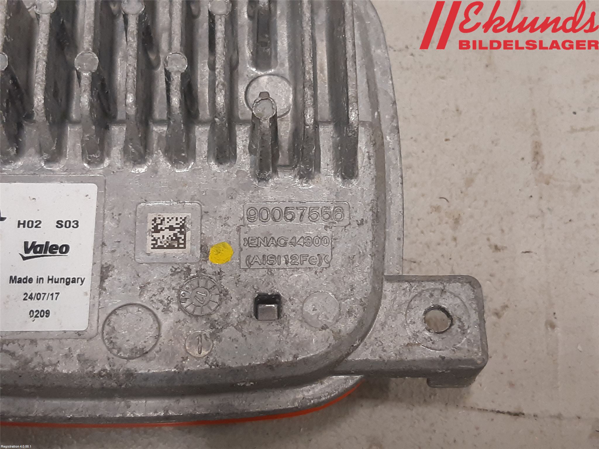 Opel CROSSLAND X 18- Styrenhet Strålkastare