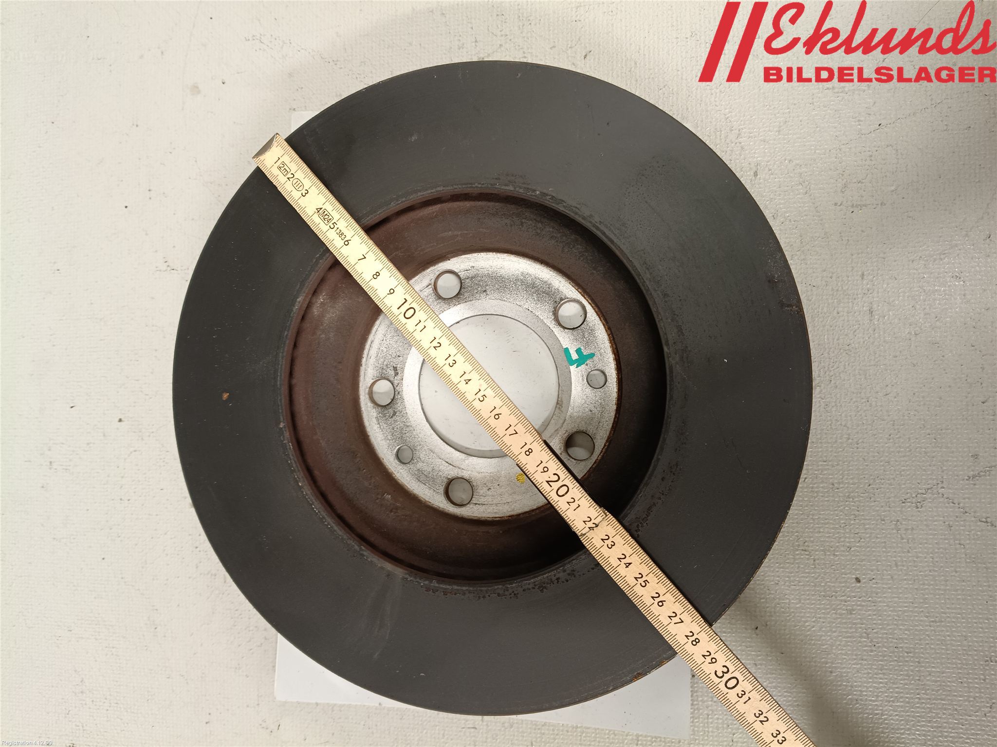 Peugeot 508 11-18 Bromsskiva Fram