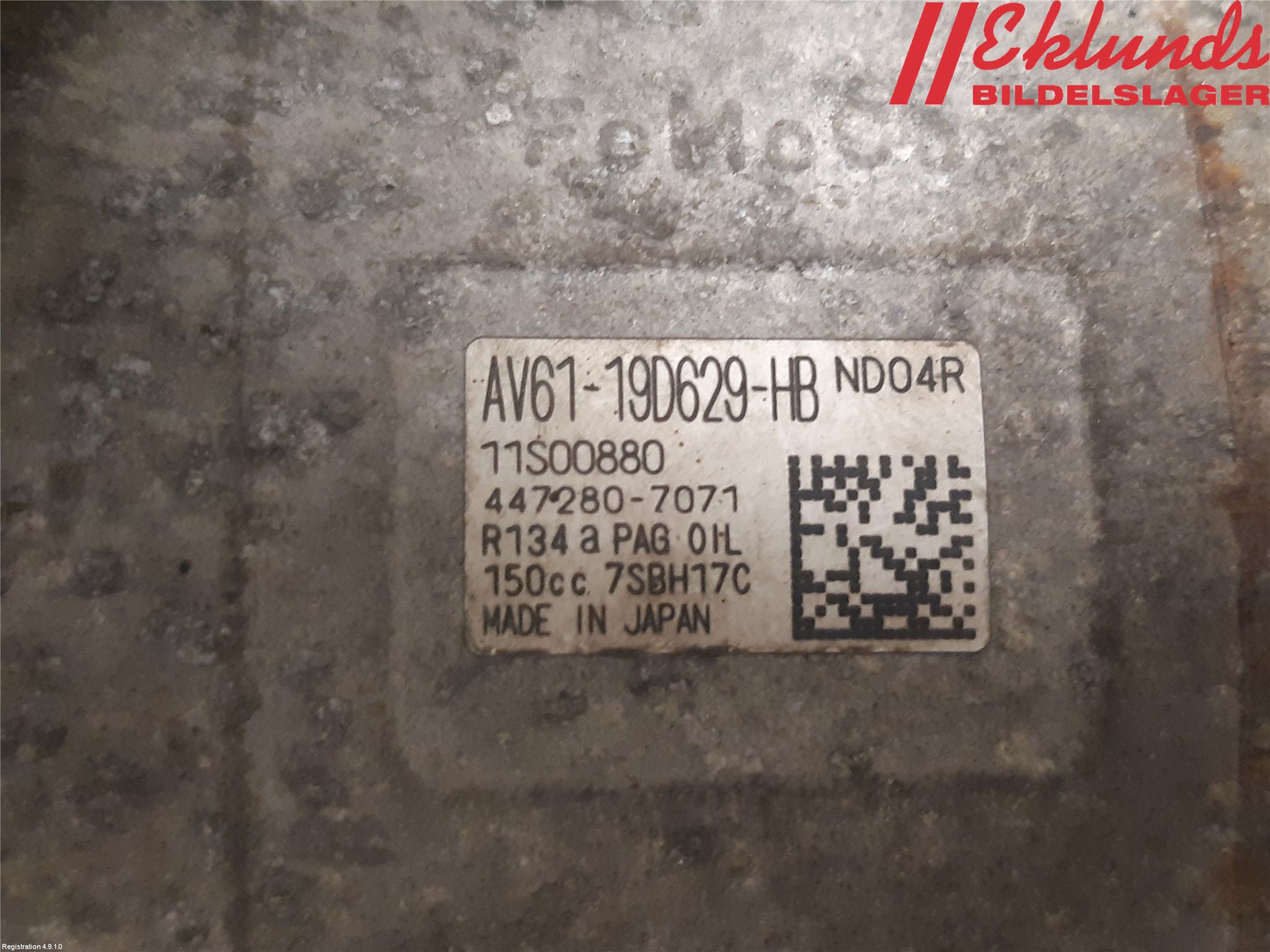 Ford TRANSIT/TOURNEO CONNECT 13-22 Ac Kompressor