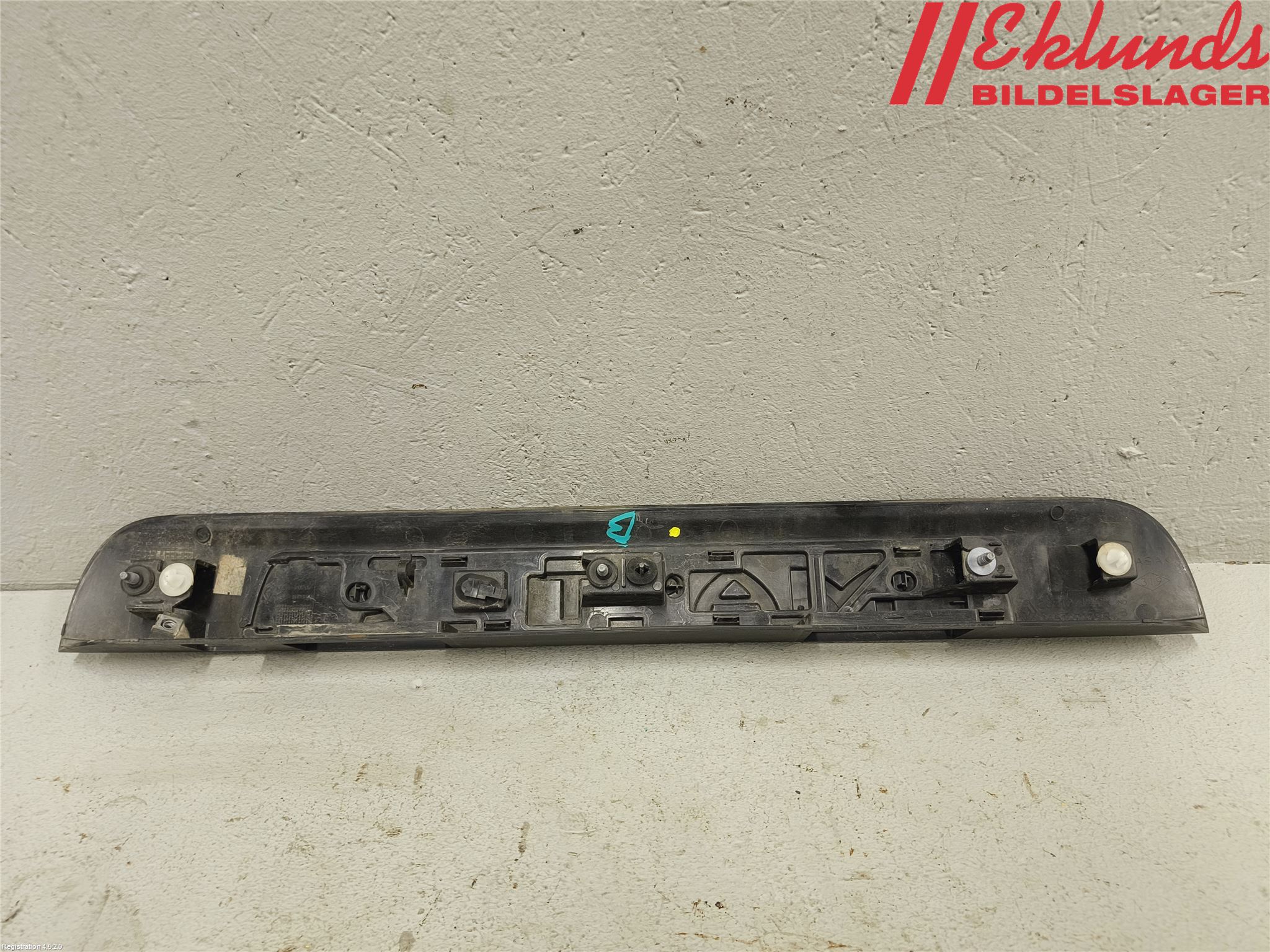 Renault MASTER III 15-20 Skylt Belysning Fäste