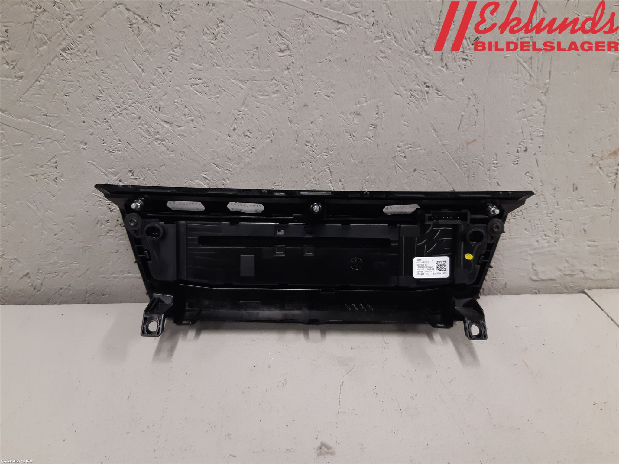 BMW 2 F45 Active Tourer 14-21 Cd Radio - Multimediapanel