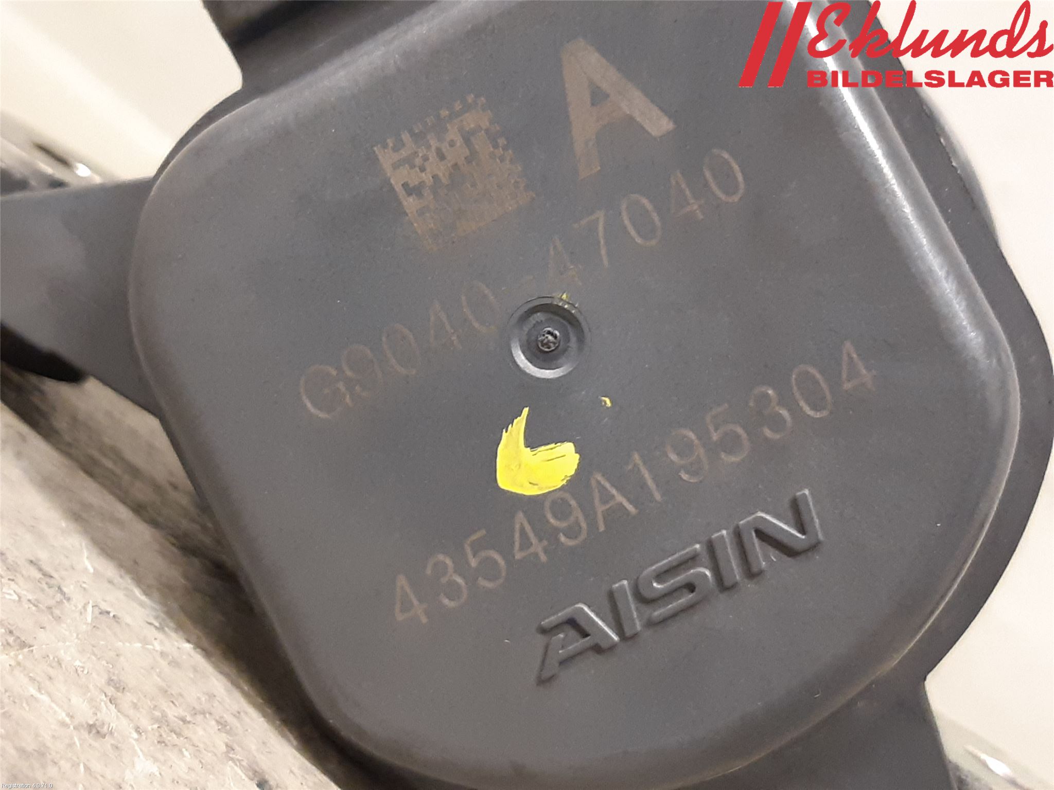 Toyota C-HR 16-23 Värme Cirkulationspump