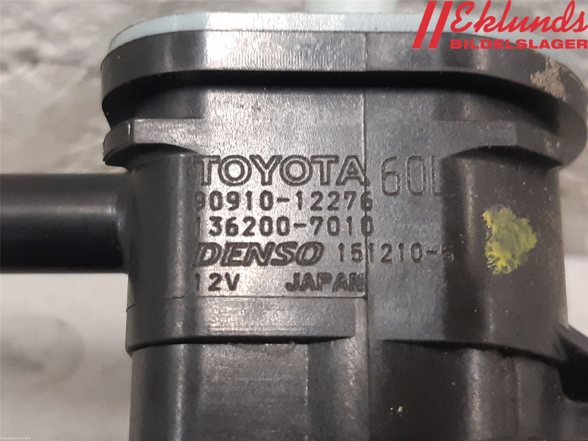 Toyota AURIS 13-19 Vakuumventil