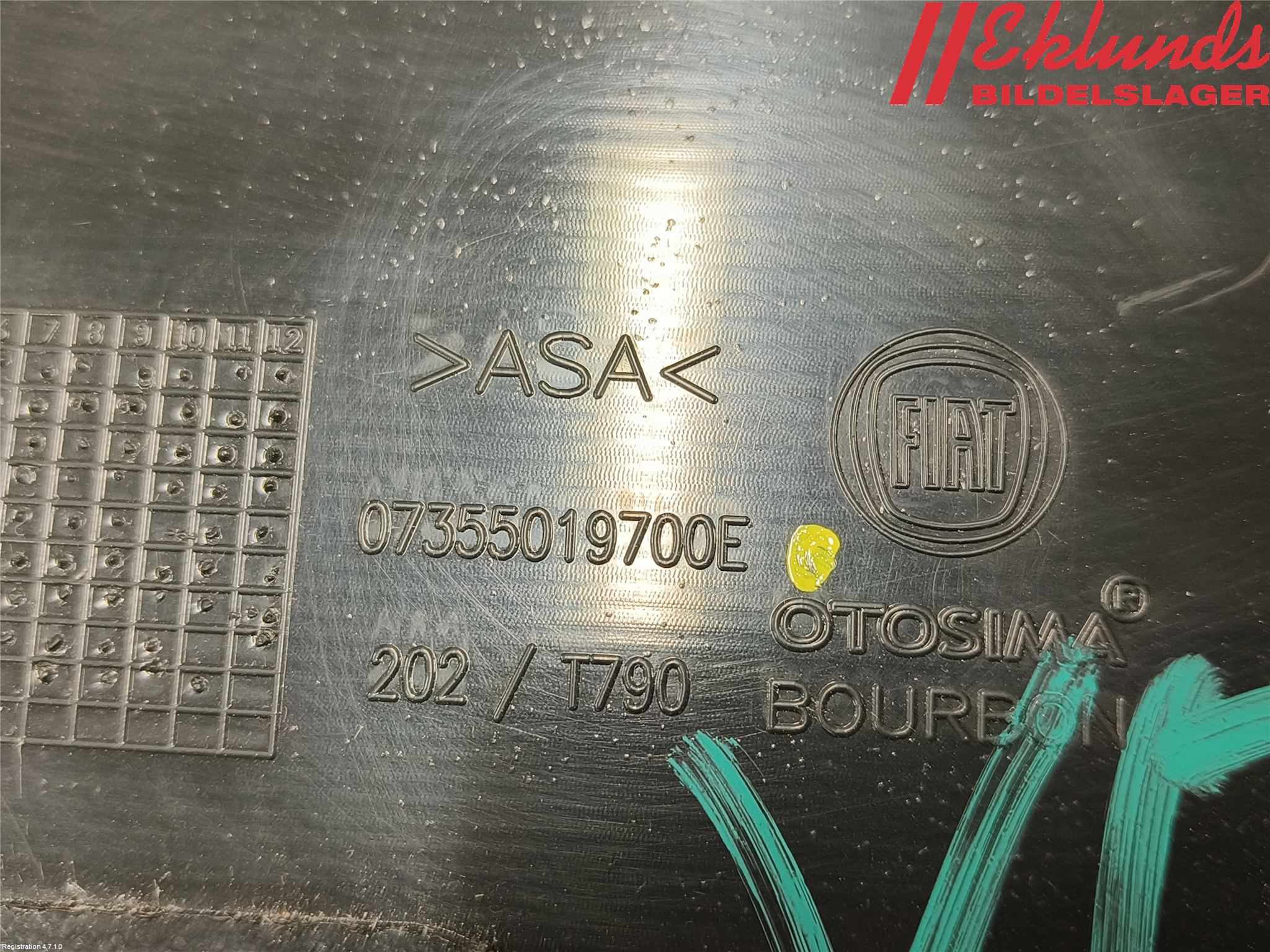 Opel COMBO D 12-18 Bakluckehandtag