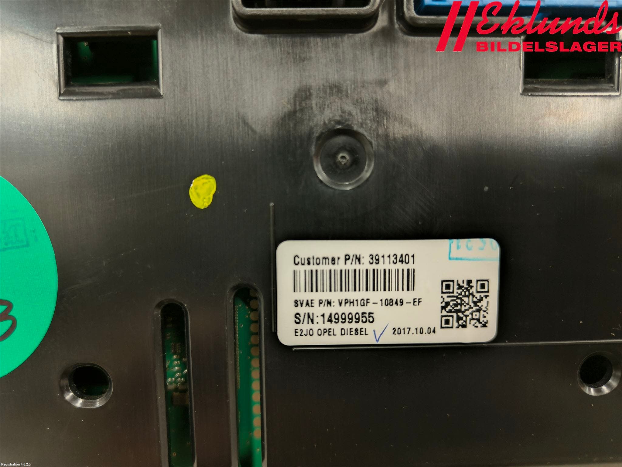 Opel INSIGNIA 17- Instrument Komb