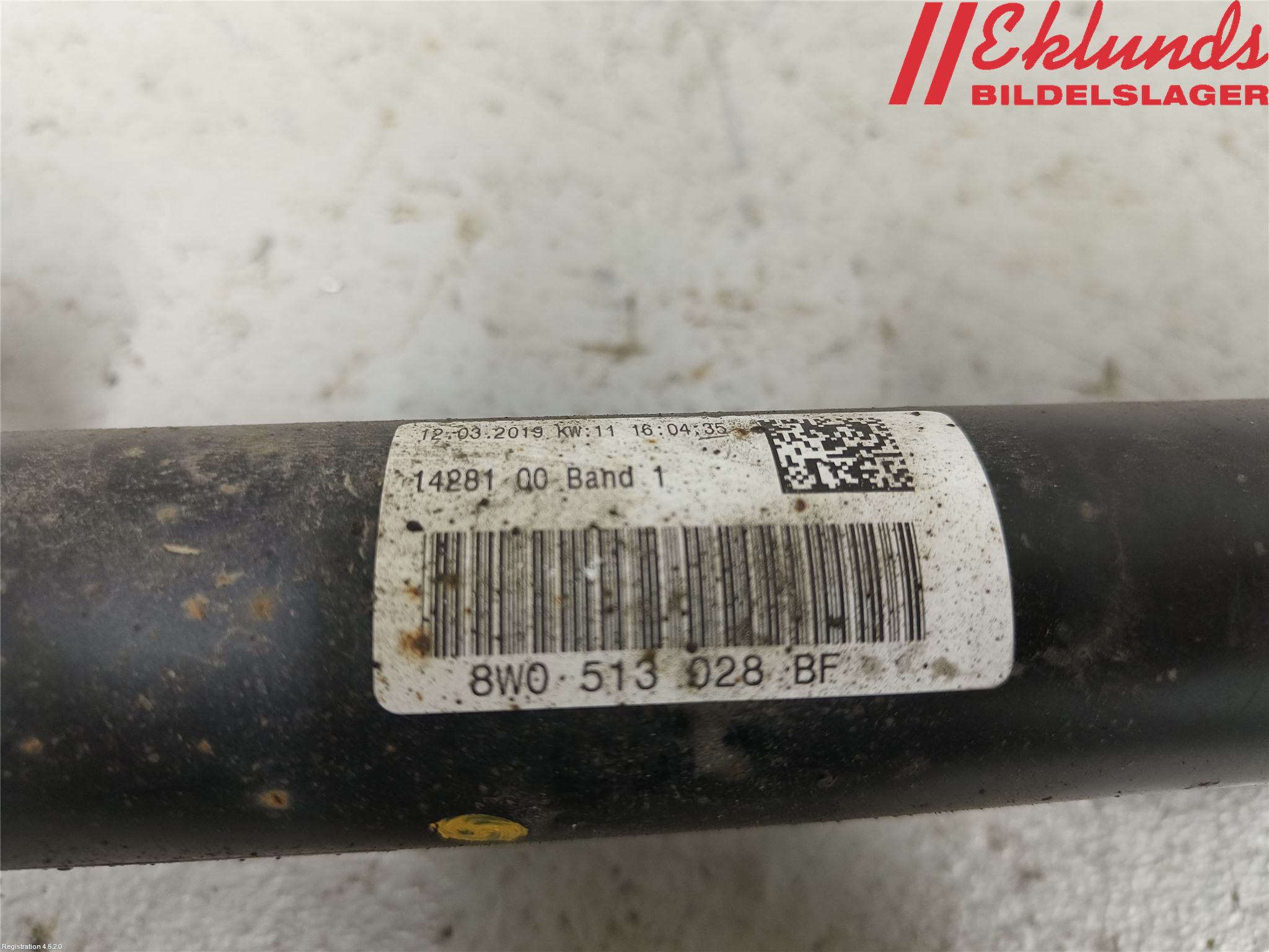 Audi A4/S4 B9 16-19 Stötdämpare Bak