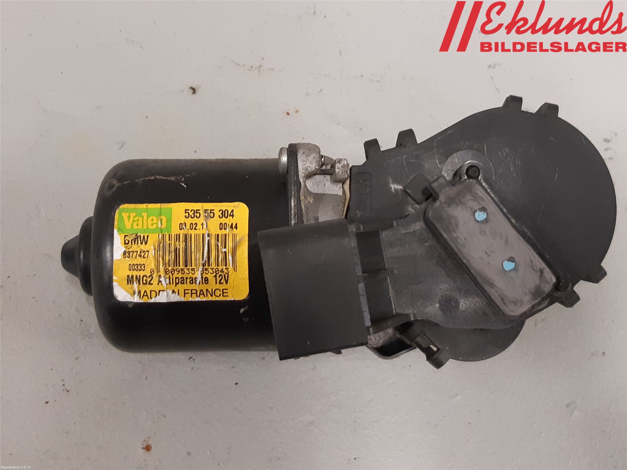 Mini CLUBMAN R55 06-14 Torkarmotor Vindruta